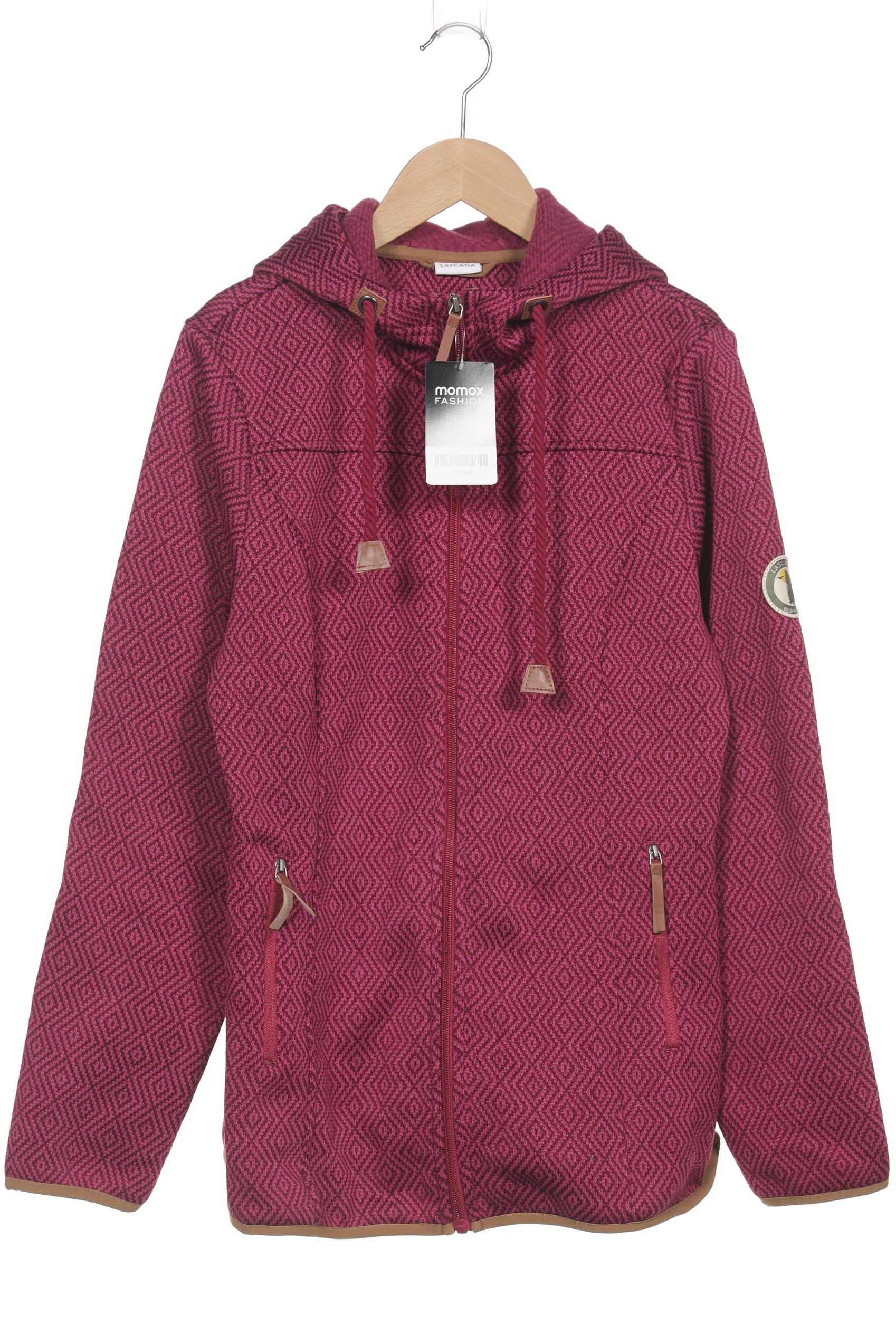 

Lascana Damen Kapuzenpullover, pink, Gr. 40