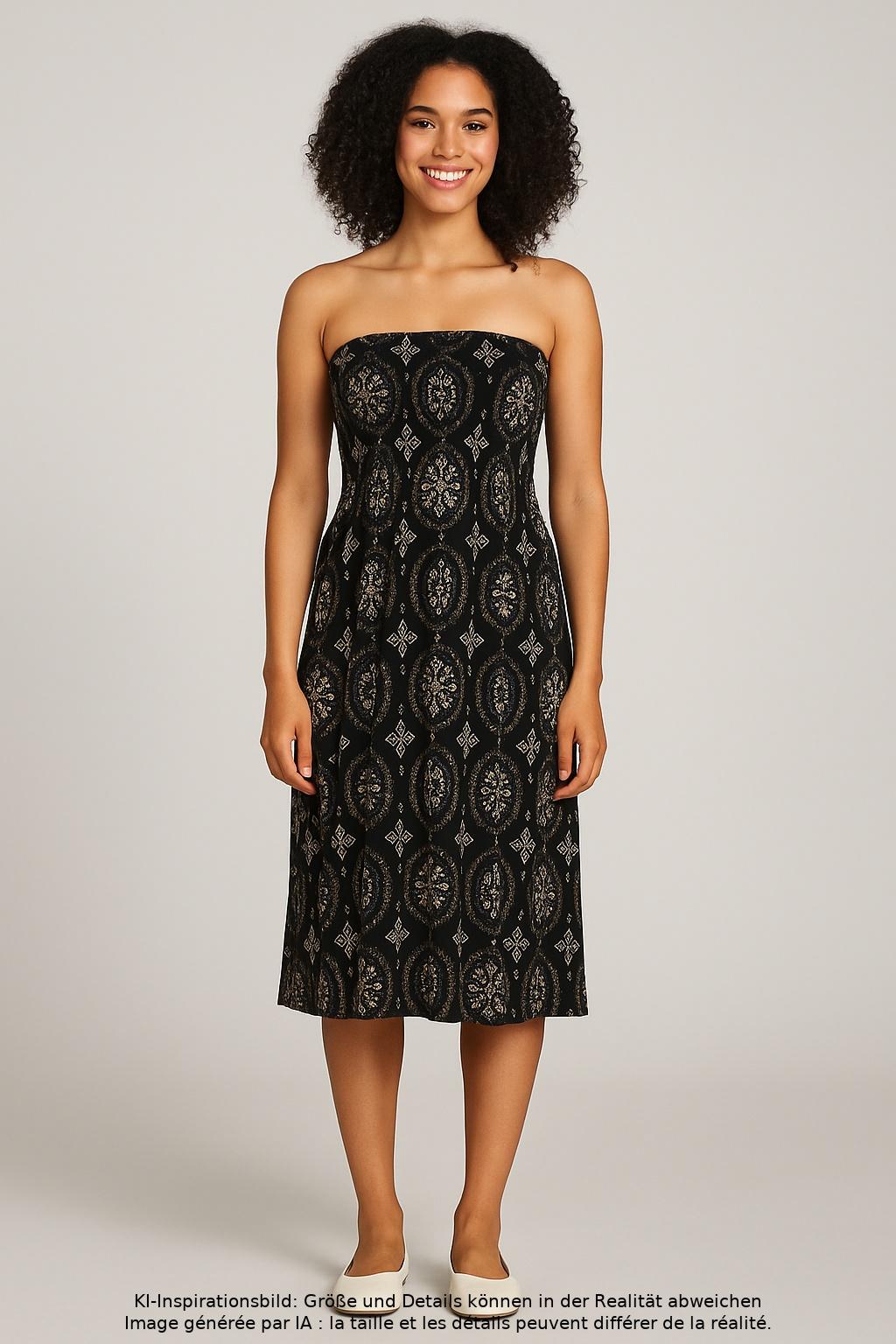 

Lascana Damen Kleid, mehrfarbig, Gr. 40