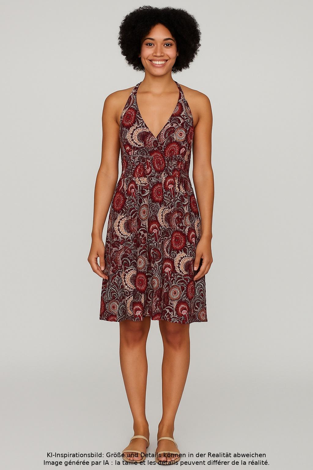 

Lascana Damen Kleid, mehrfarbig, Gr. 36