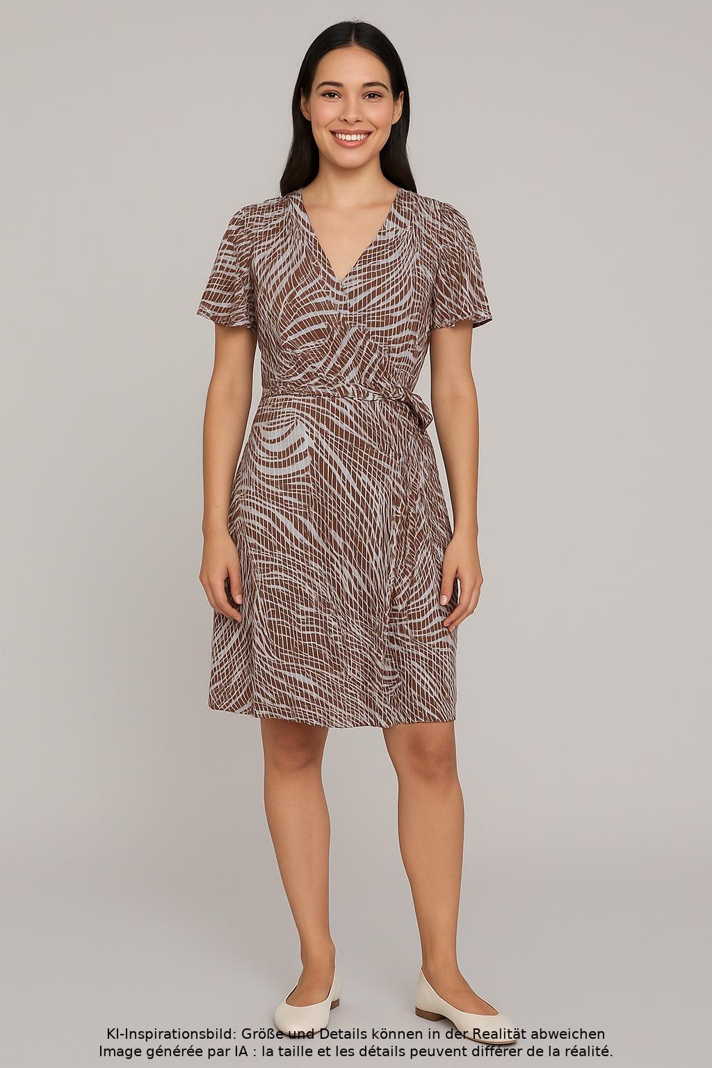 

Lascana Damen Kleid, mehrfarbig, Gr. 34