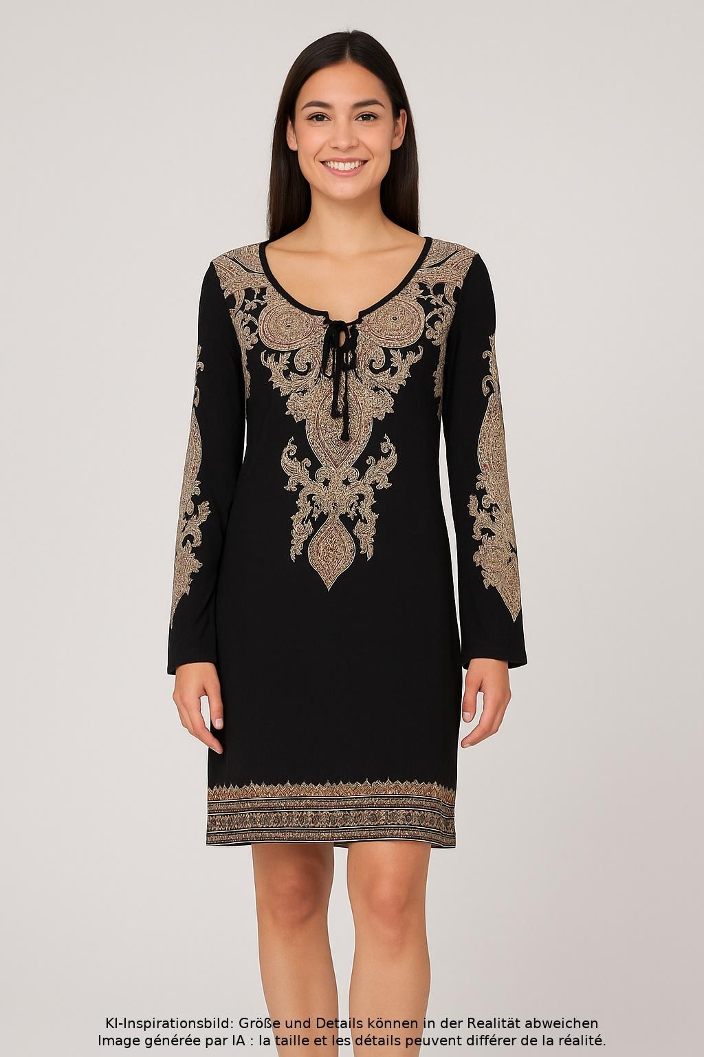 

Lascana Damen Kleid, schwarz, Gr. 36