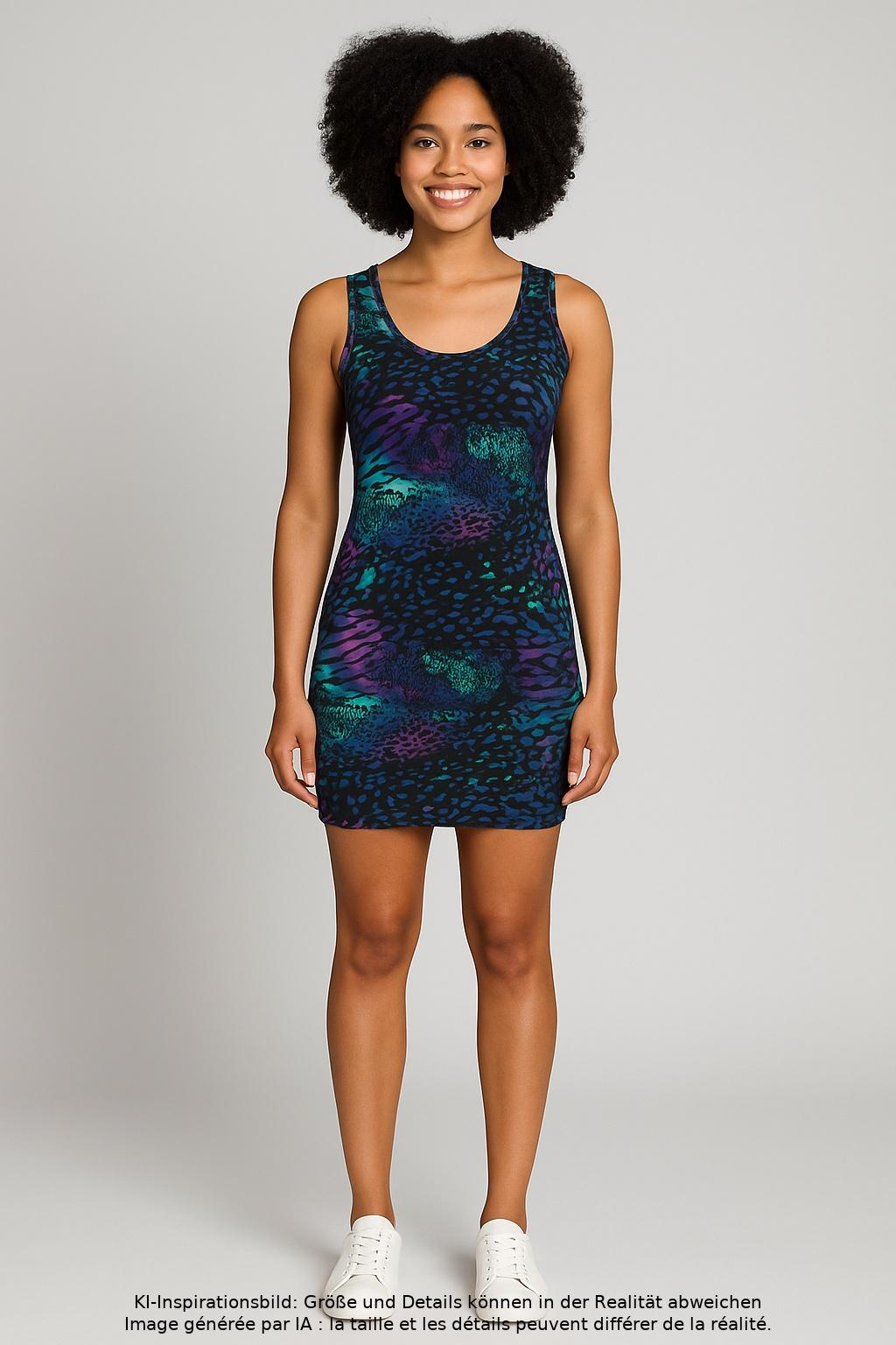 

Lascana Damen Kleid, mehrfarbig, Gr. 36