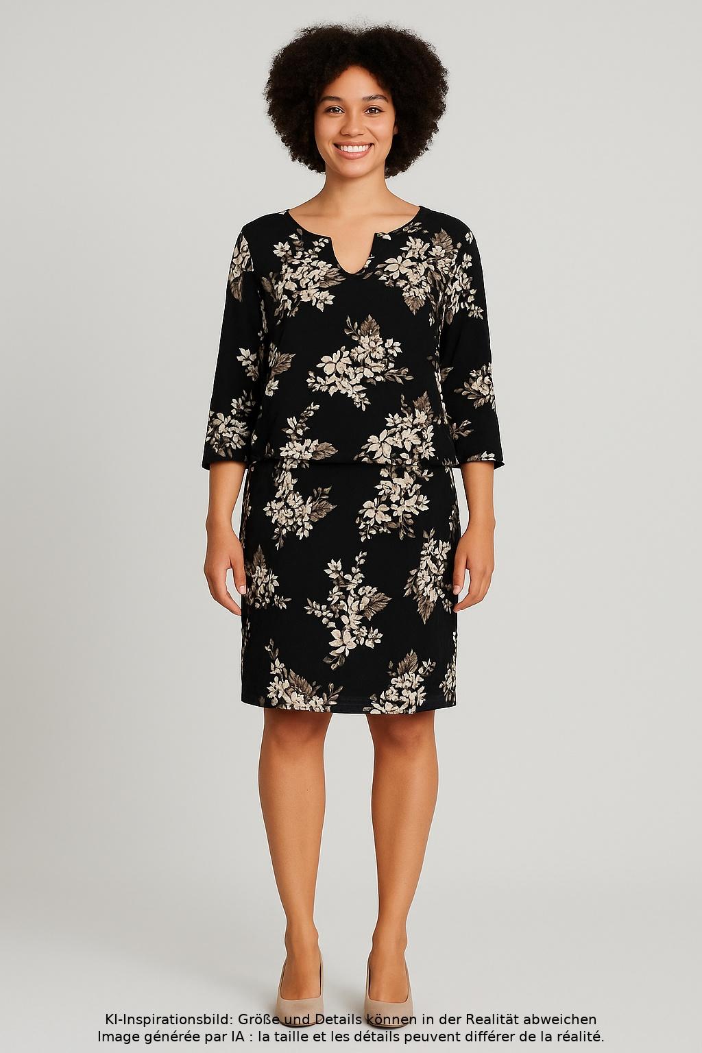 

Lascana Damen Kleid, mehrfarbig, Gr. 36