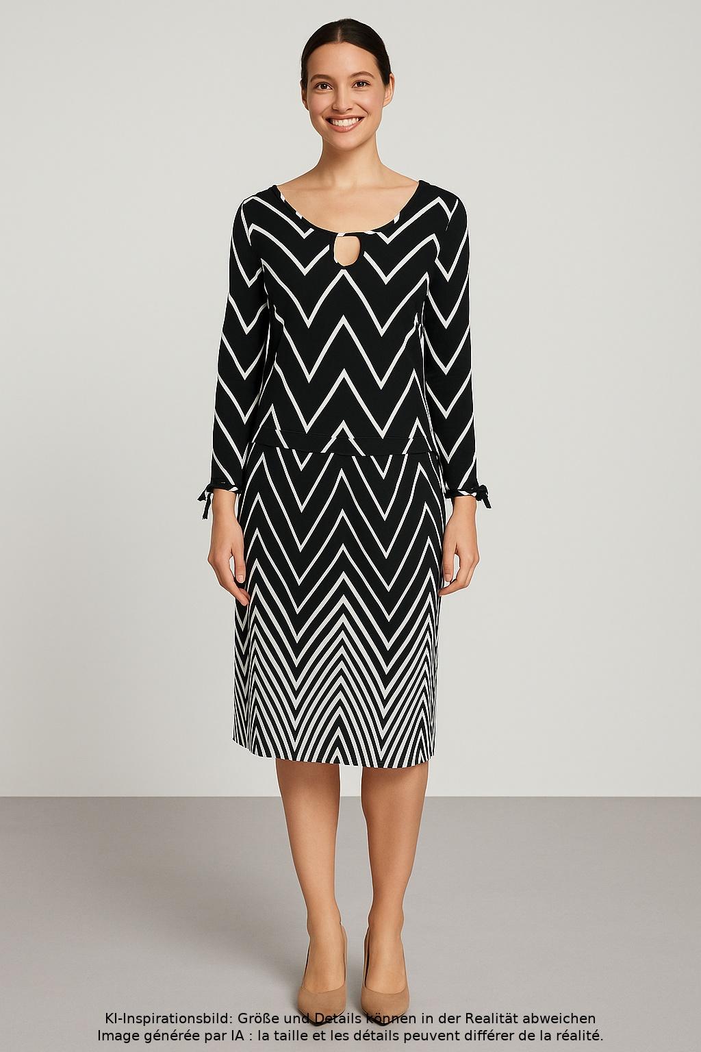 

Lascana Damen Kleid, mehrfarbig, Gr. 38