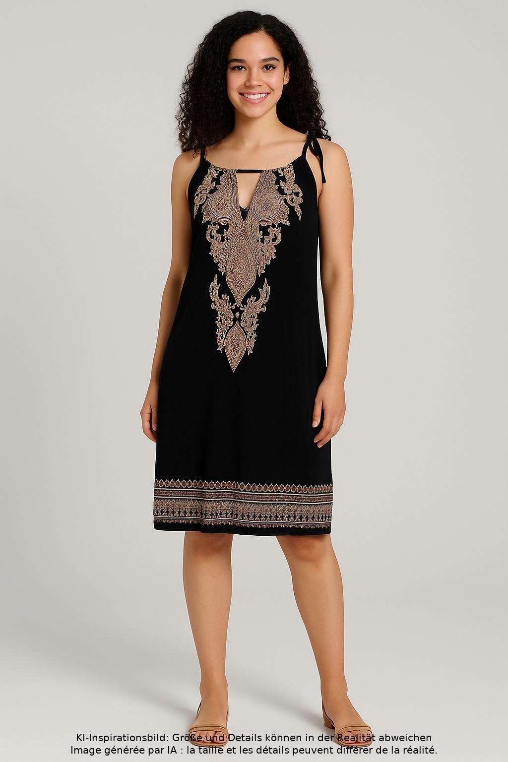 

Lascana Damen Kleid, schwarz, Gr. 36