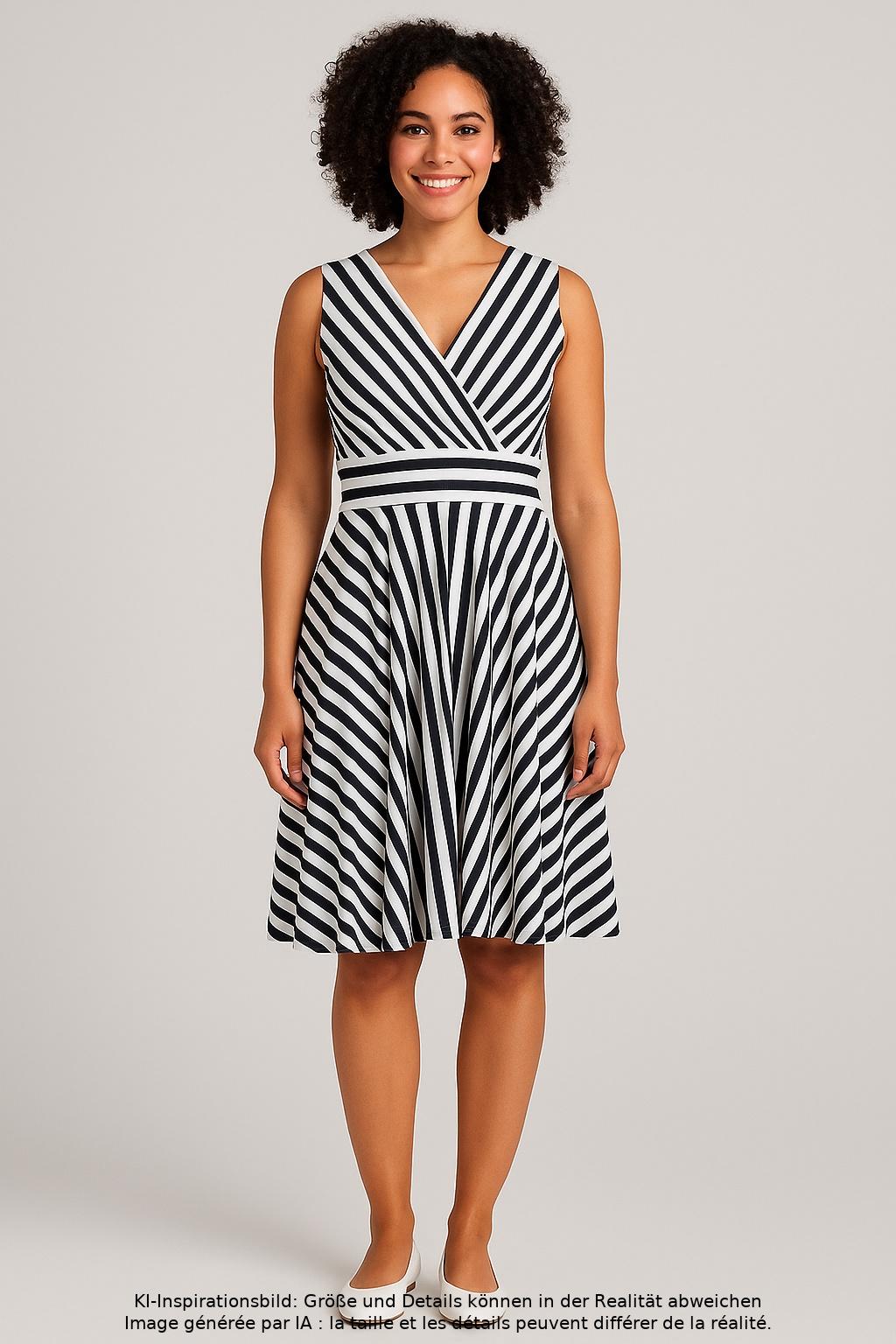 

Lascana Damen Kleid, mehrfarbig, Gr. 38