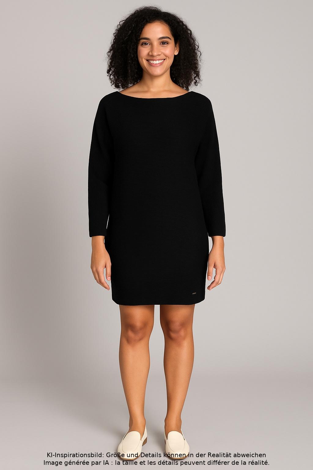 

Lascana Damen Kleid, schwarz, Gr. 36