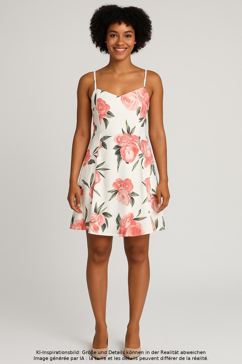 

Lascana Damen Kleid, weiß, Gr. 34