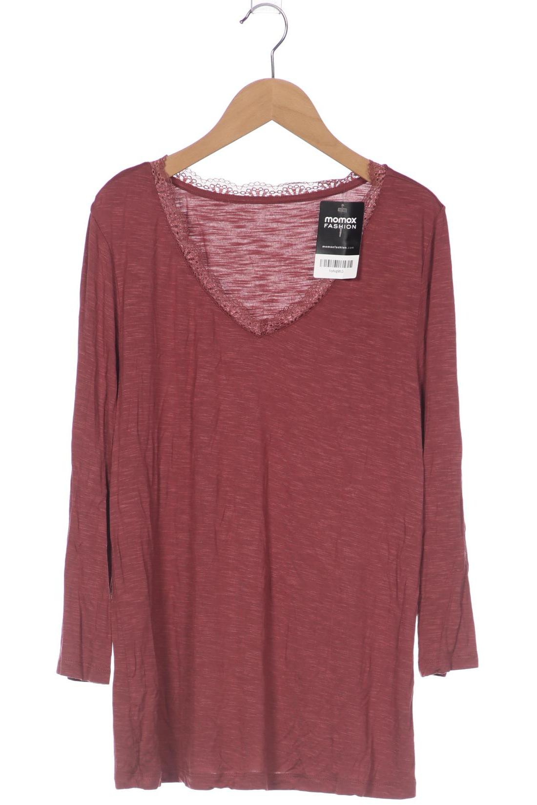 

Lascana Damen Langarmshirt, bordeaux, Gr. 40