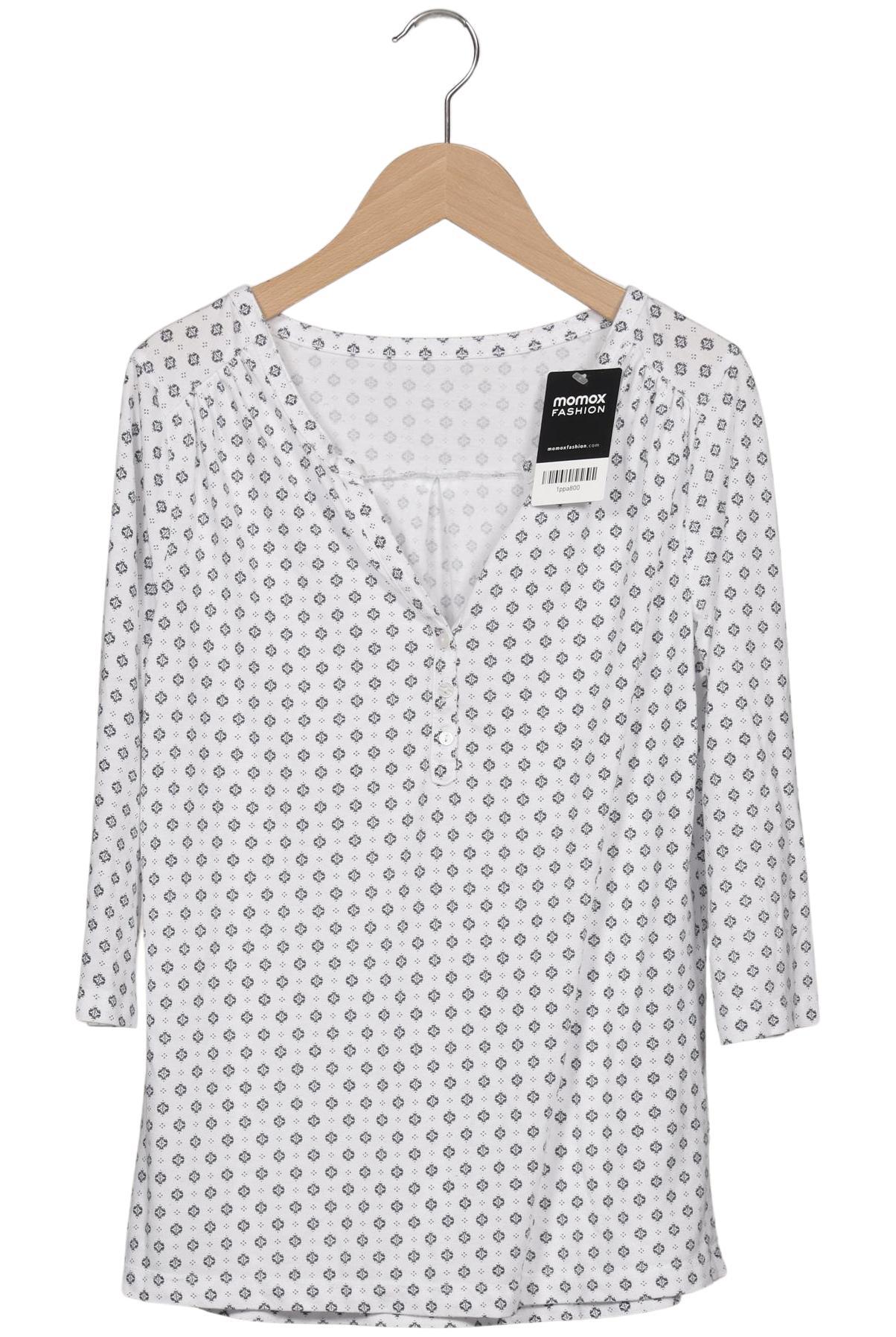 

Lascana Damen Langarmshirt, weiß, Gr. 36