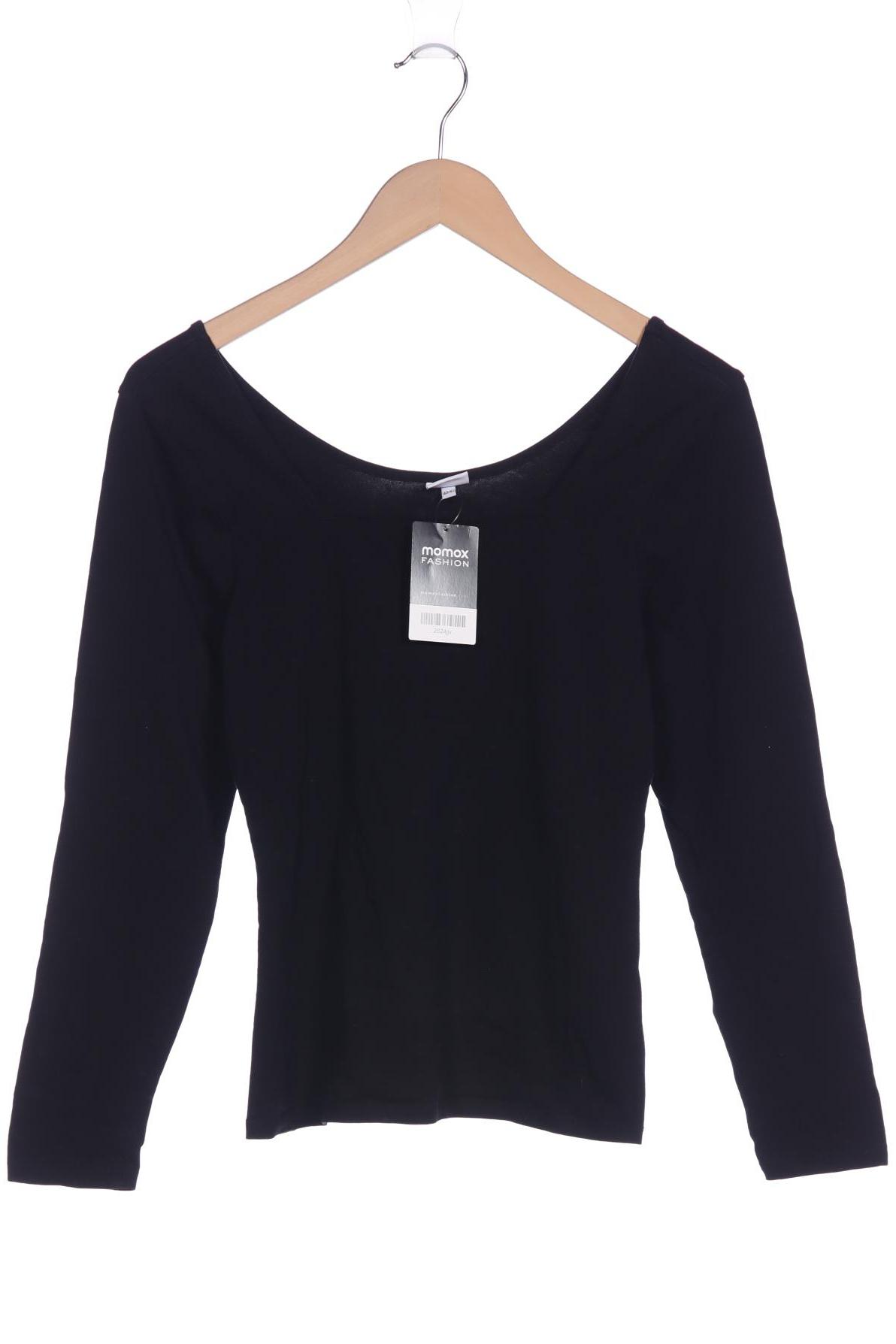 

Lascana Damen Langarmshirt, schwarz, Gr. 40