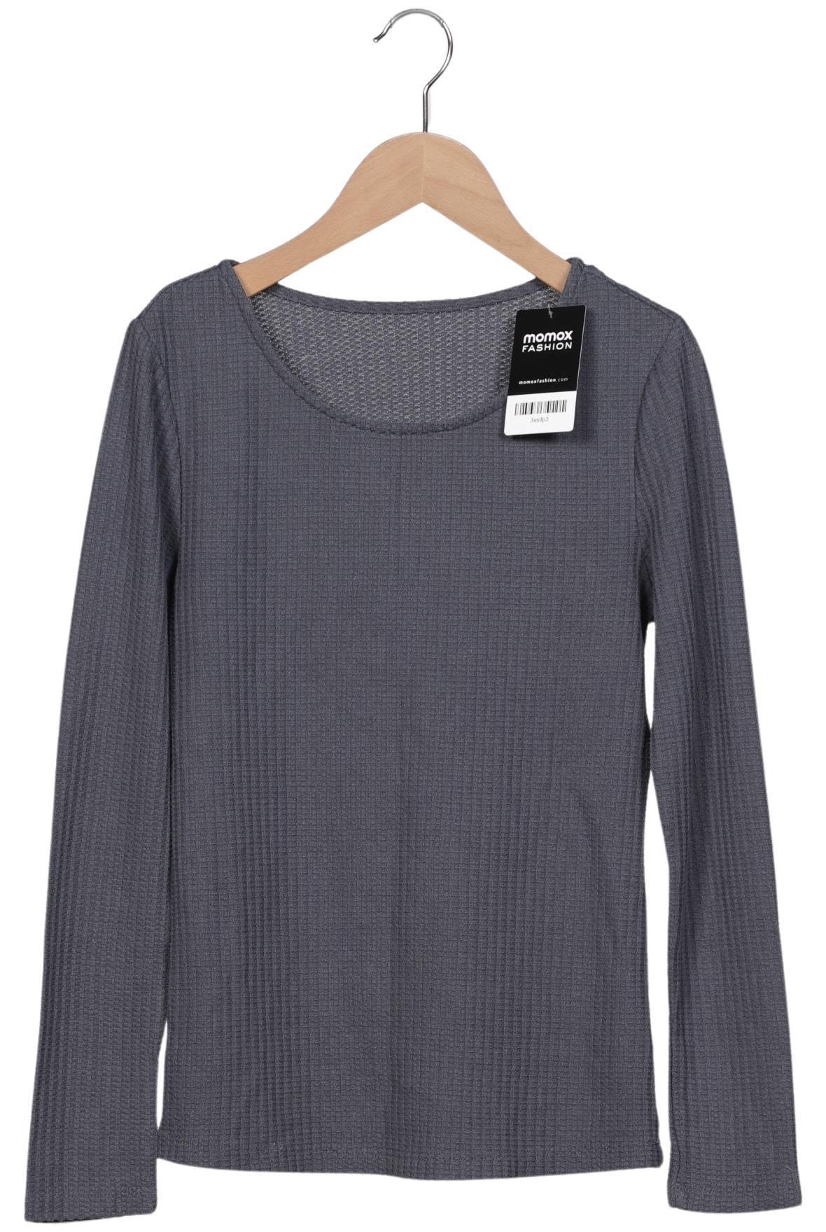 

Lascana Damen Langarmshirt, grau, Gr. 36