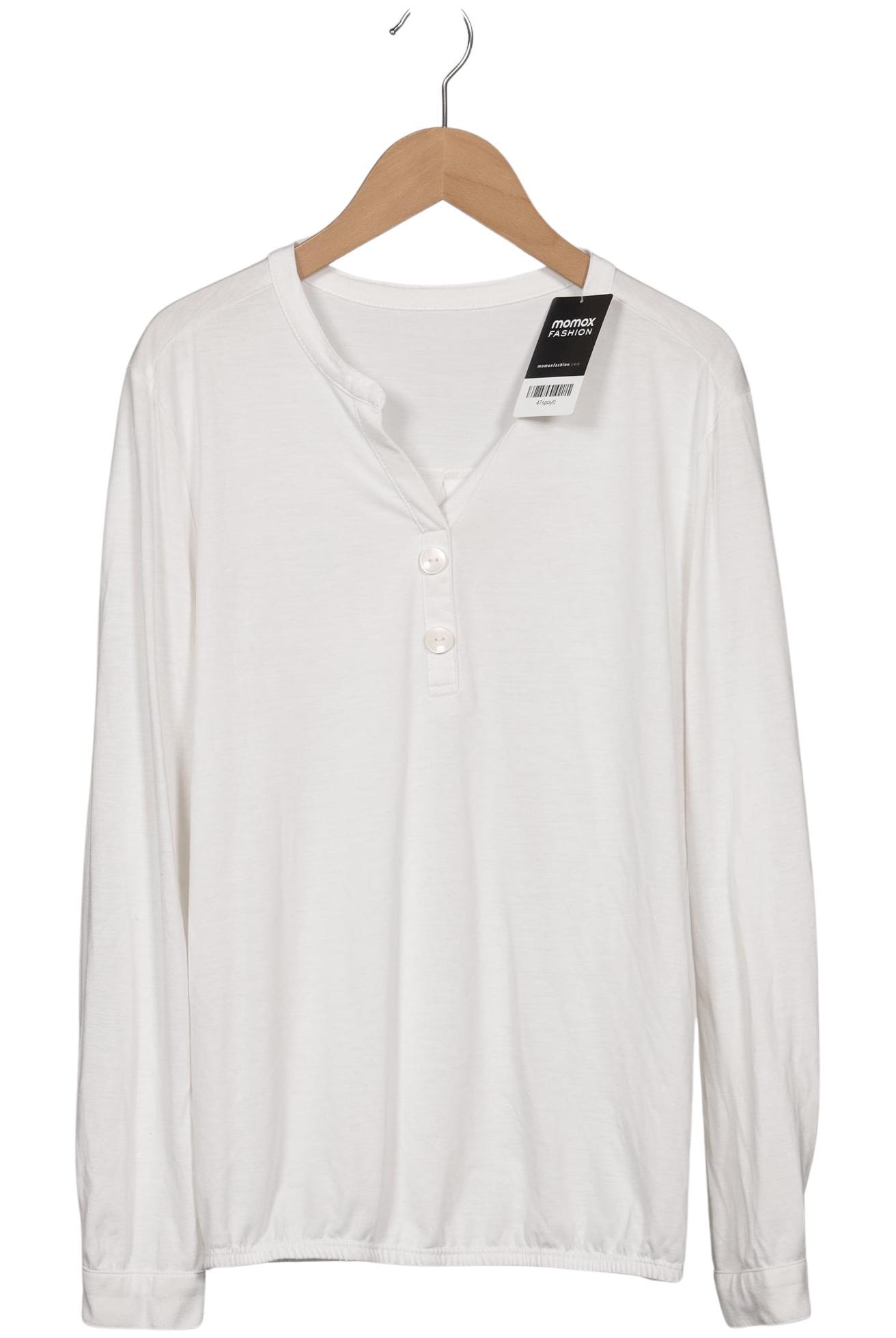 

Lascana Damen Langarmshirt, weiß, Gr. 36