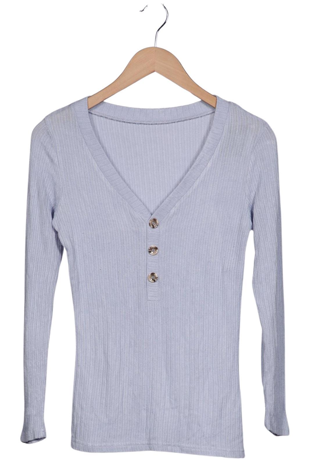 

Lascana Damen Langarmshirt, hellblau, Gr. 32