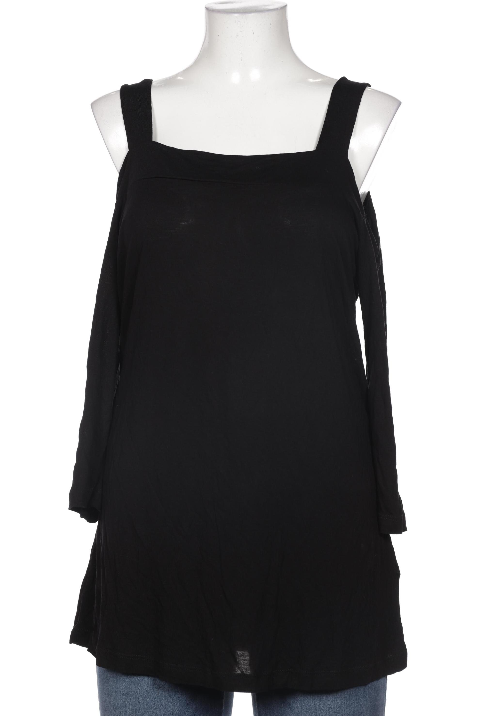 

Lascana Damen Langarmshirt, schwarz, Gr. 40