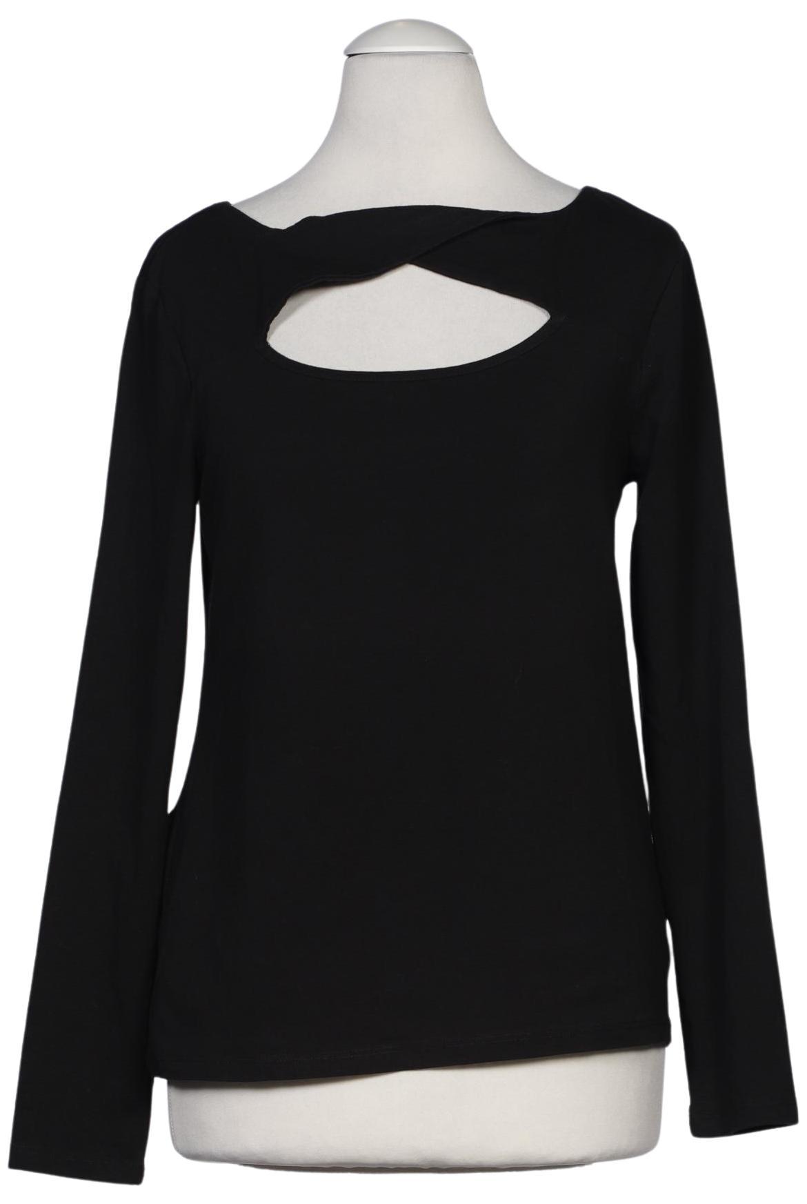 

Lascana Damen Langarmshirt, schwarz, Gr. 36