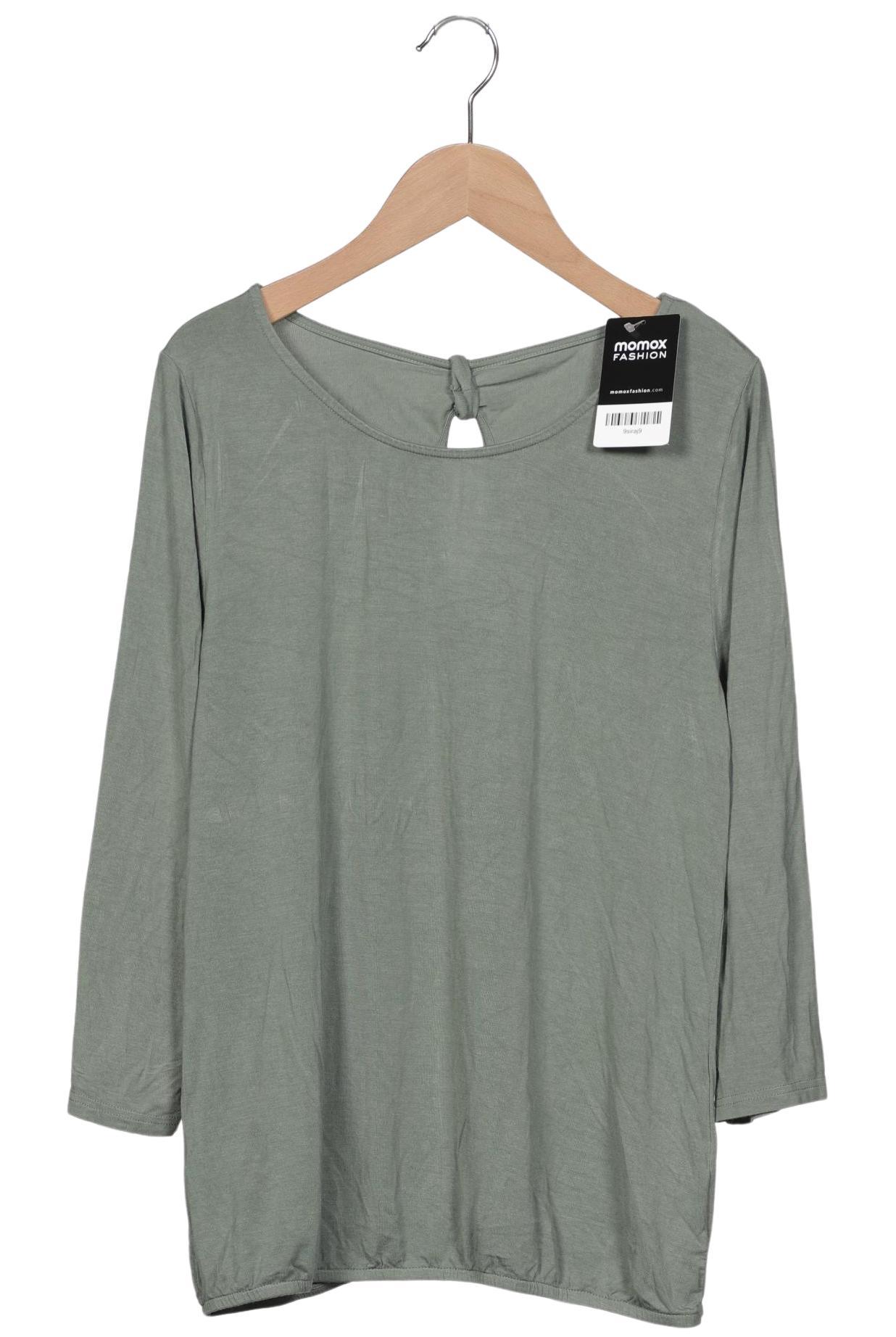 

Lascana Damen Langarmshirt, grün, Gr. 36
