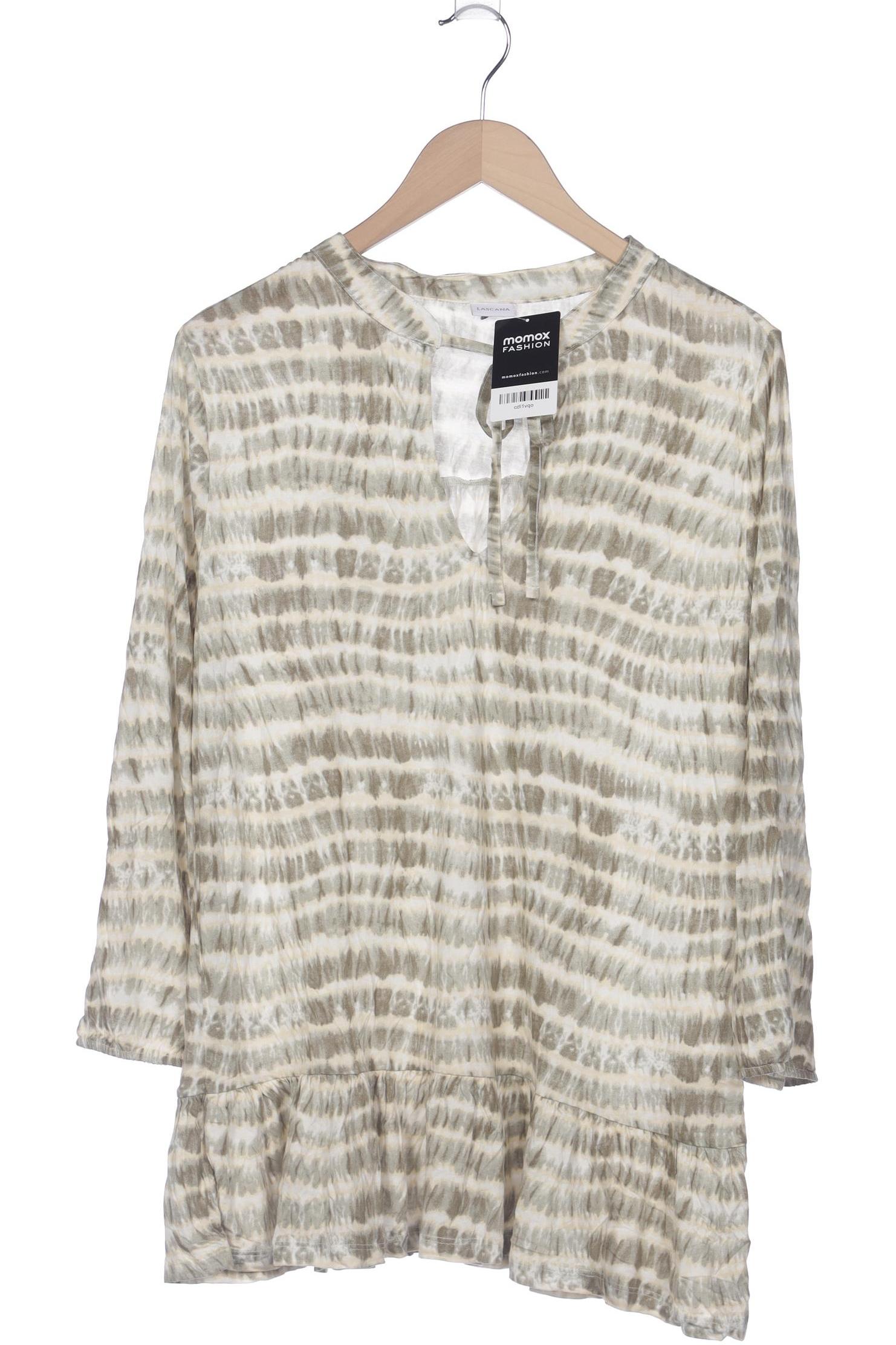 

Lascana Damen Langarmshirt, grün, Gr. 44
