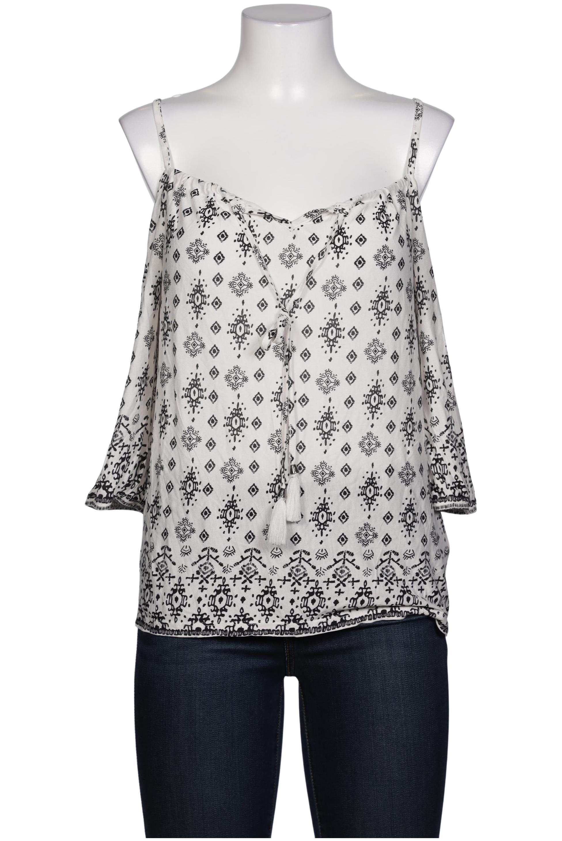 

Lascana Damen Langarmshirt, weiß, Gr. 40