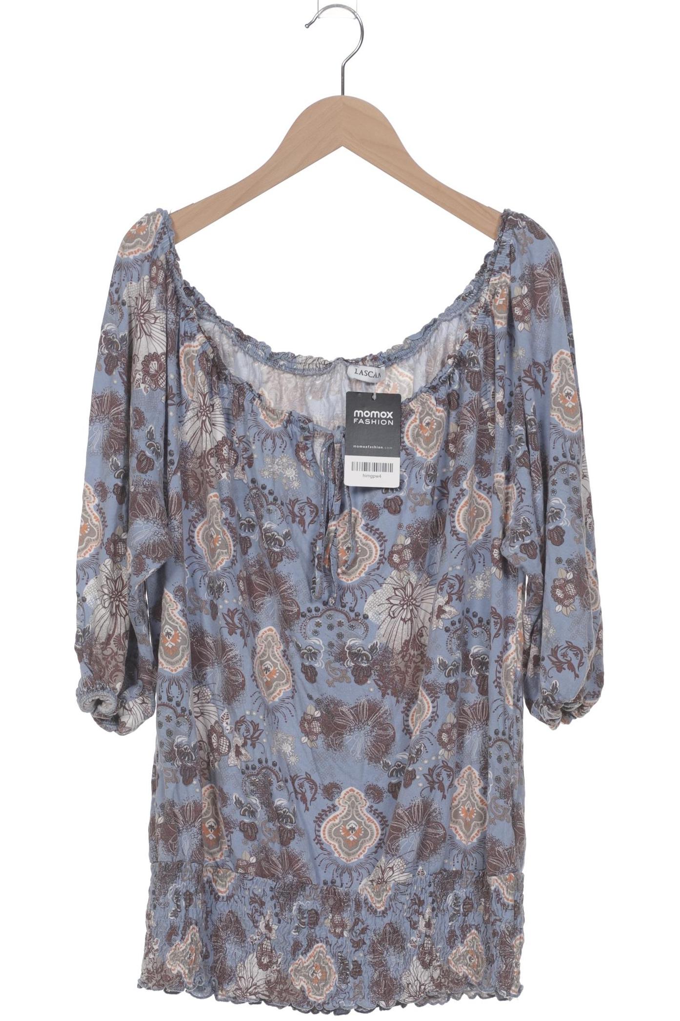 

Lascana Damen Langarmshirt, blau, Gr. 44