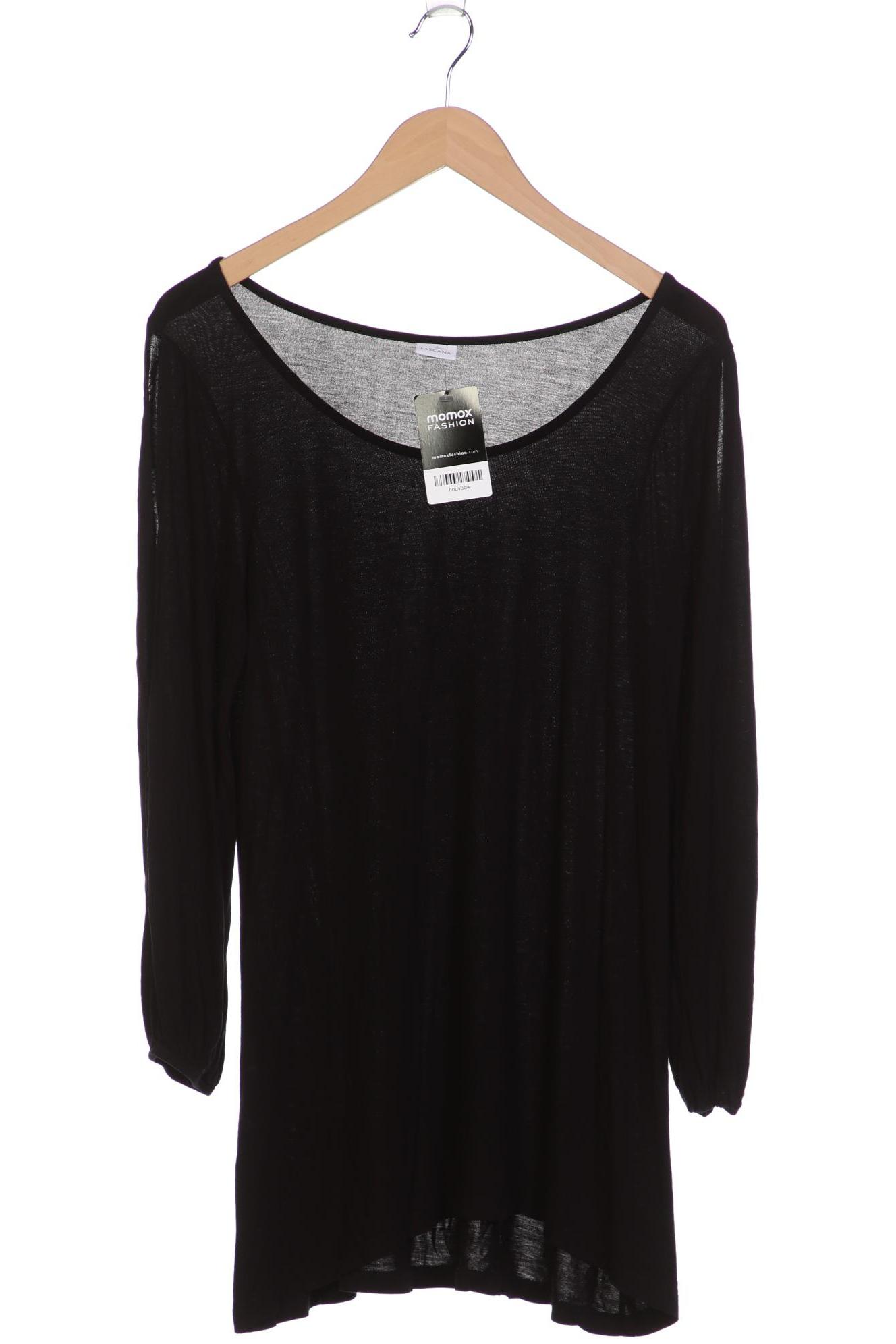 

Lascana Damen Langarmshirt, schwarz, Gr. 36