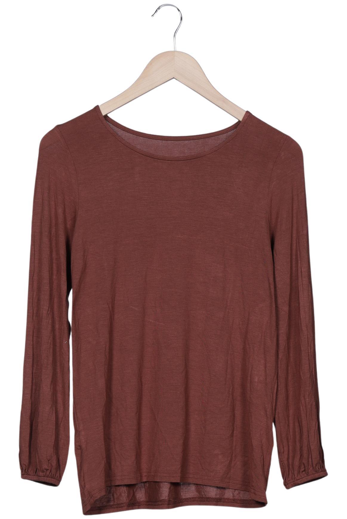 

Lascana Damen Langarmshirt, braun, Gr. 32