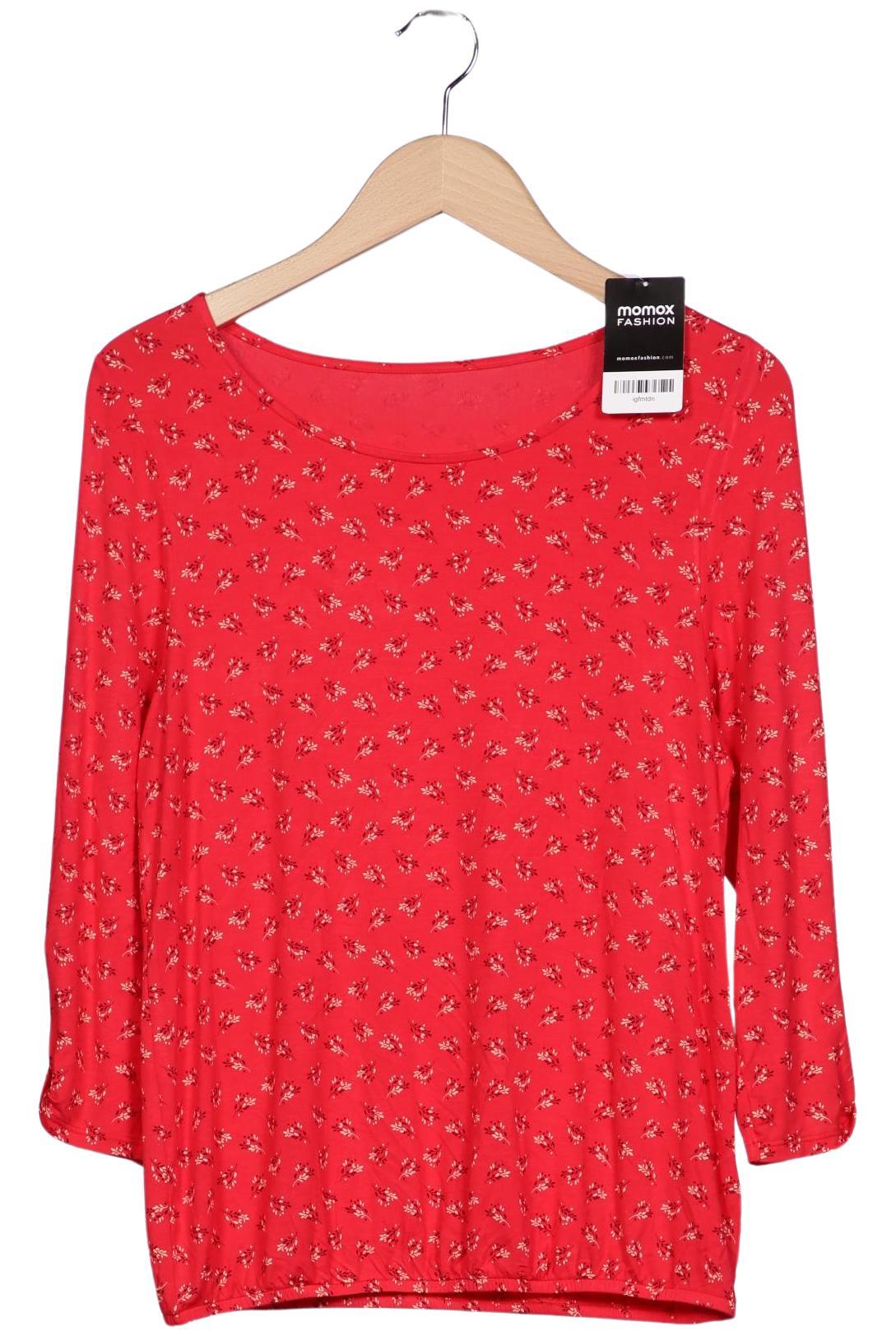 

Lascana Damen Langarmshirt, rot, Gr. 36