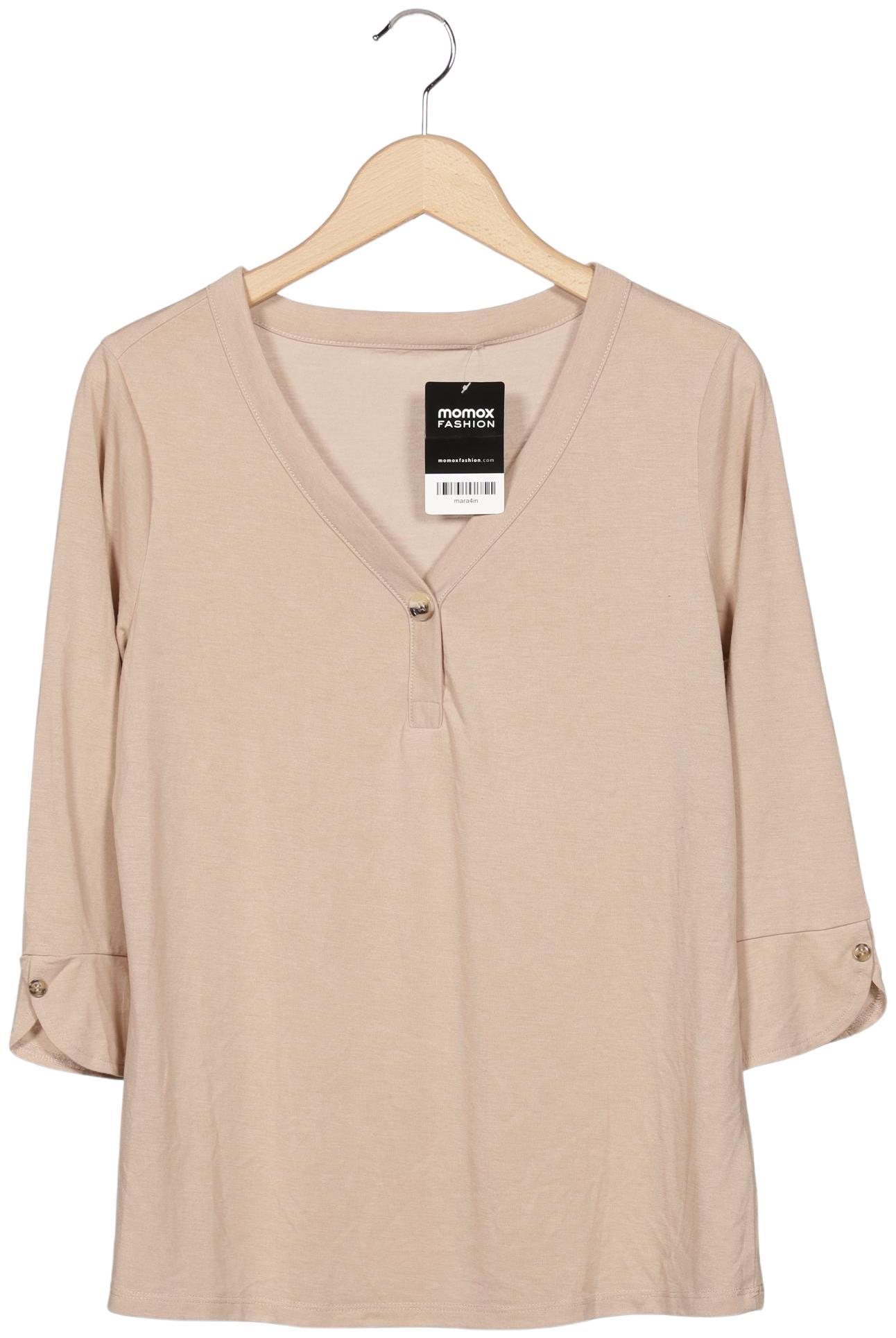 

Lascana Damen Langarmshirt, beige, Gr. 40