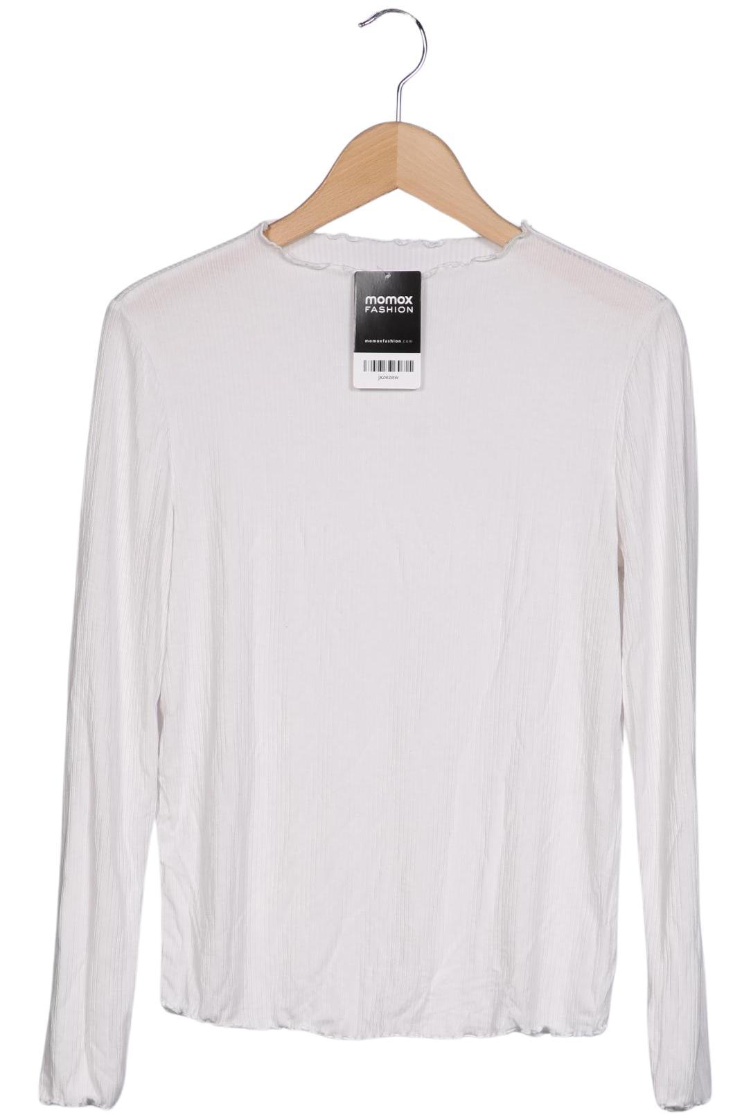 

Lascana Damen Langarmshirt, weiß, Gr. 38