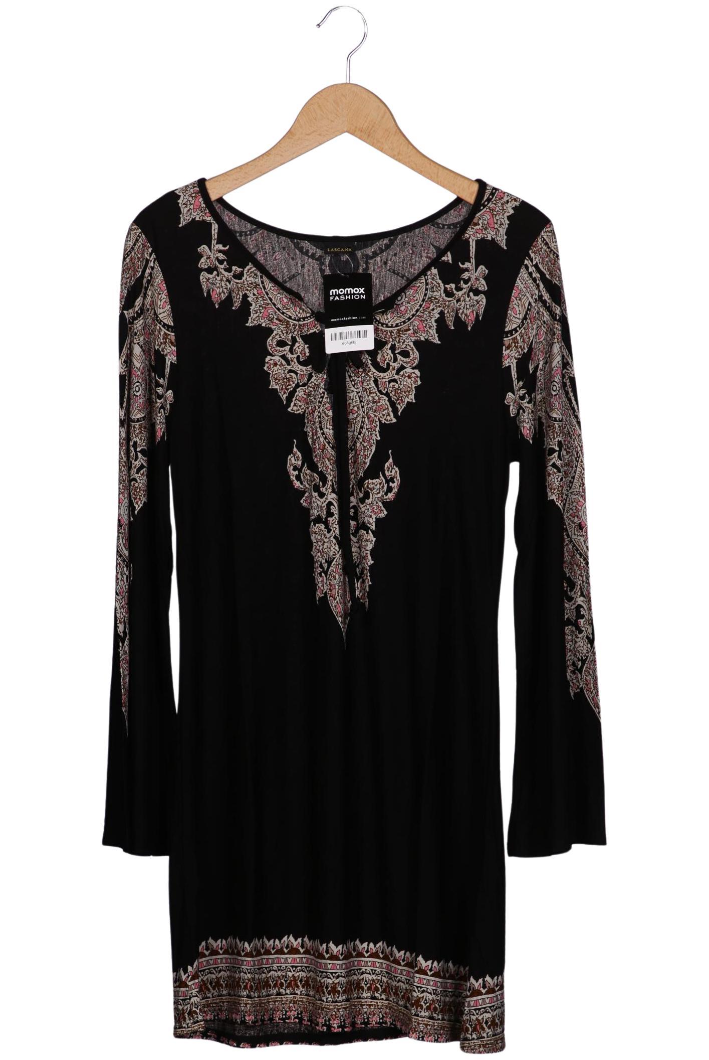 

Lascana Damen Langarmshirt, schwarz, Gr. 42