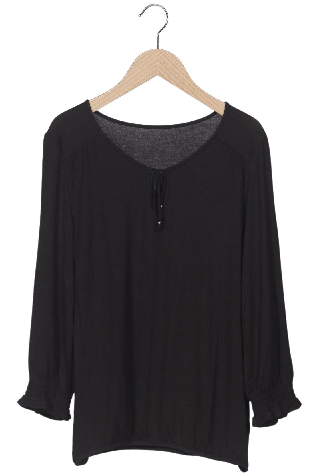 

Lascana Damen Langarmshirt, schwarz, Gr. 36