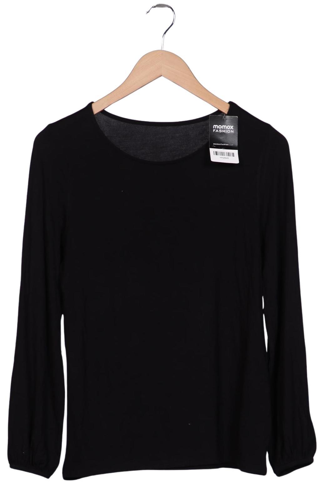 

Lascana Damen Langarmshirt, schwarz, Gr. 32