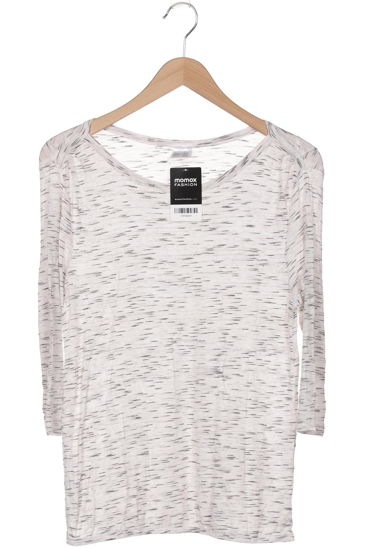 

Lascana Damen Langarmshirt, grau, Gr. 36
