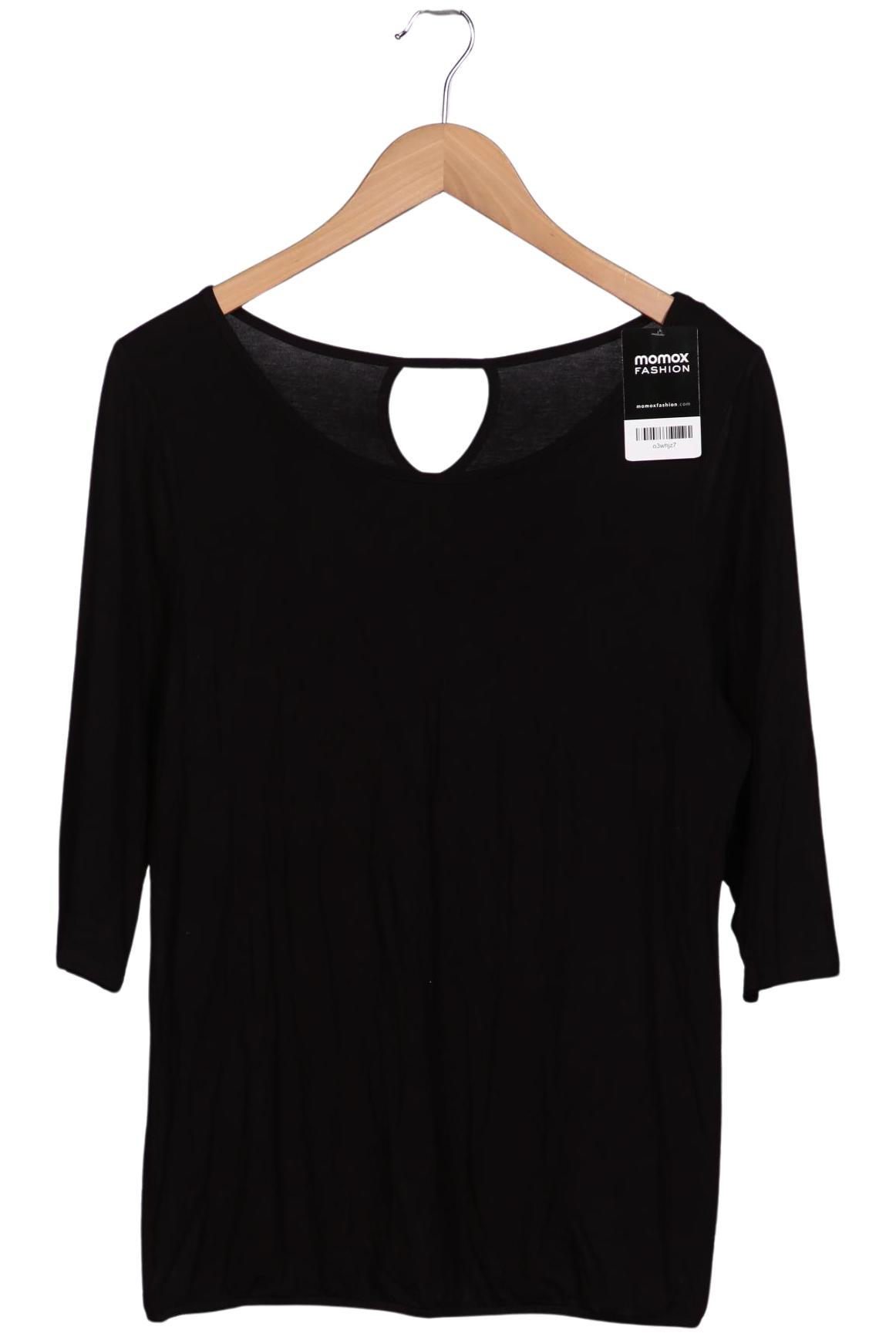 

Lascana Damen Langarmshirt, schwarz, Gr. 40