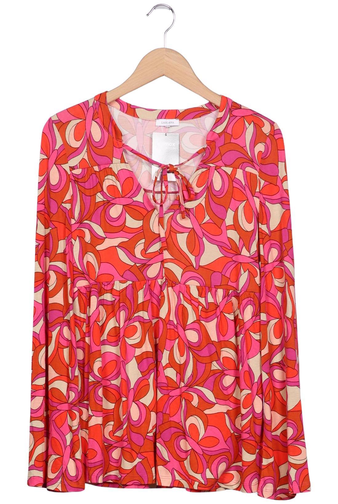 

Lascana Damen Langarmshirt, mehrfarbig, Gr. 32