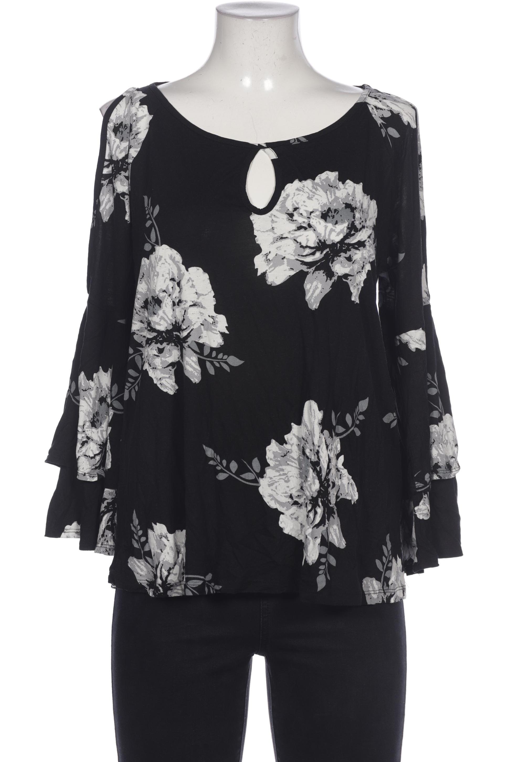

Lascana Damen Langarmshirt, schwarz, Gr. 40