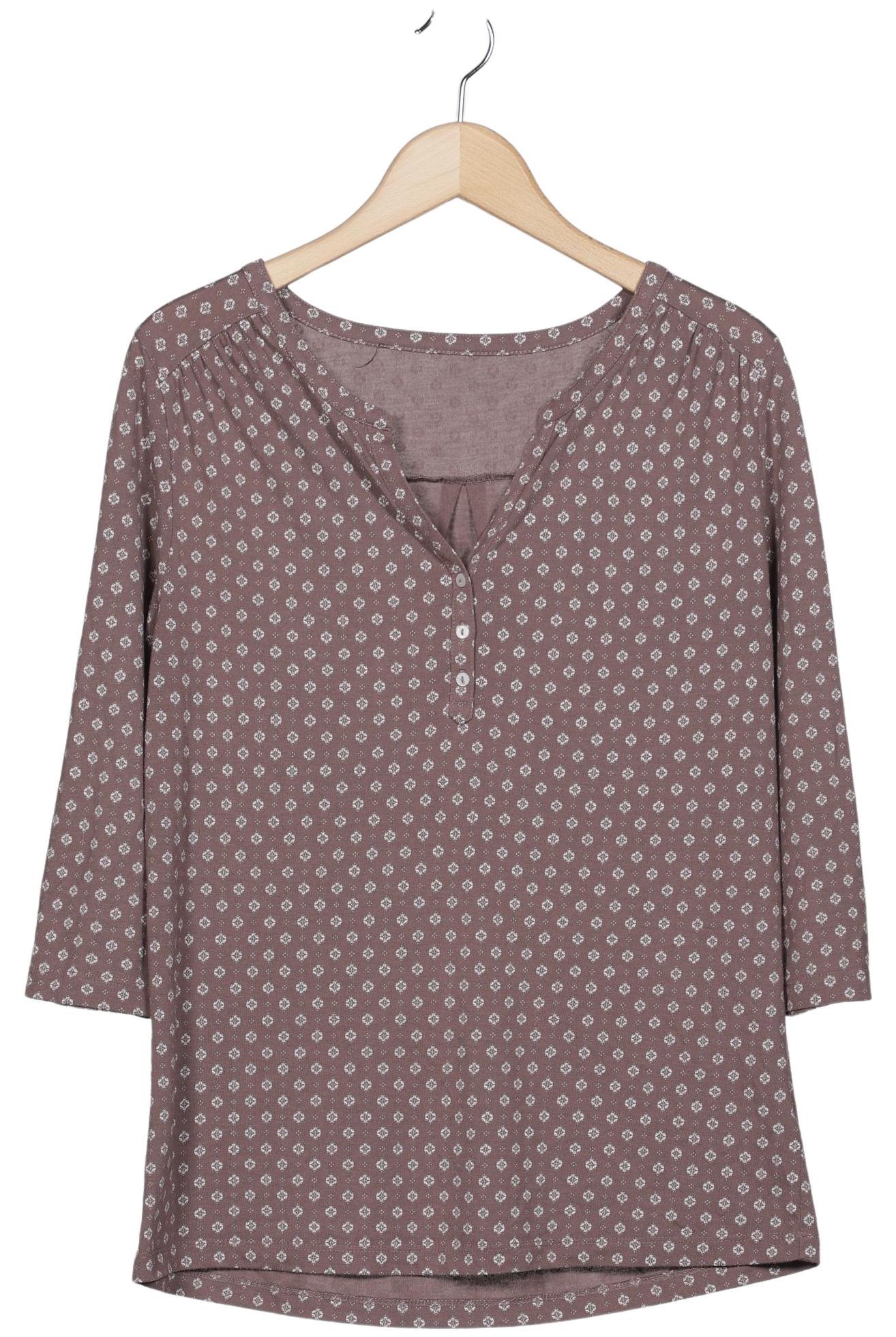 

Lascana Damen Langarmshirt, braun, Gr. 40