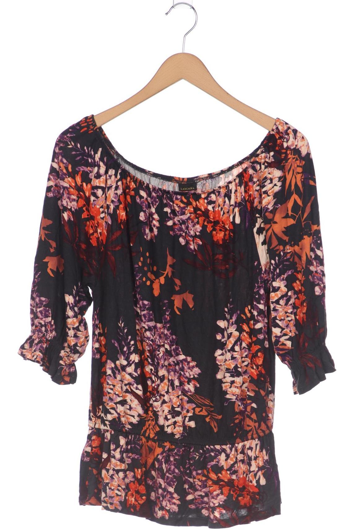 

Lascana Damen Langarmshirt, schwarz, Gr. 40
