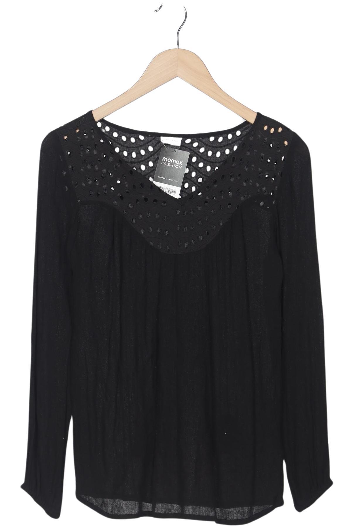 

Lascana Damen Langarmshirt, schwarz, Gr. 34