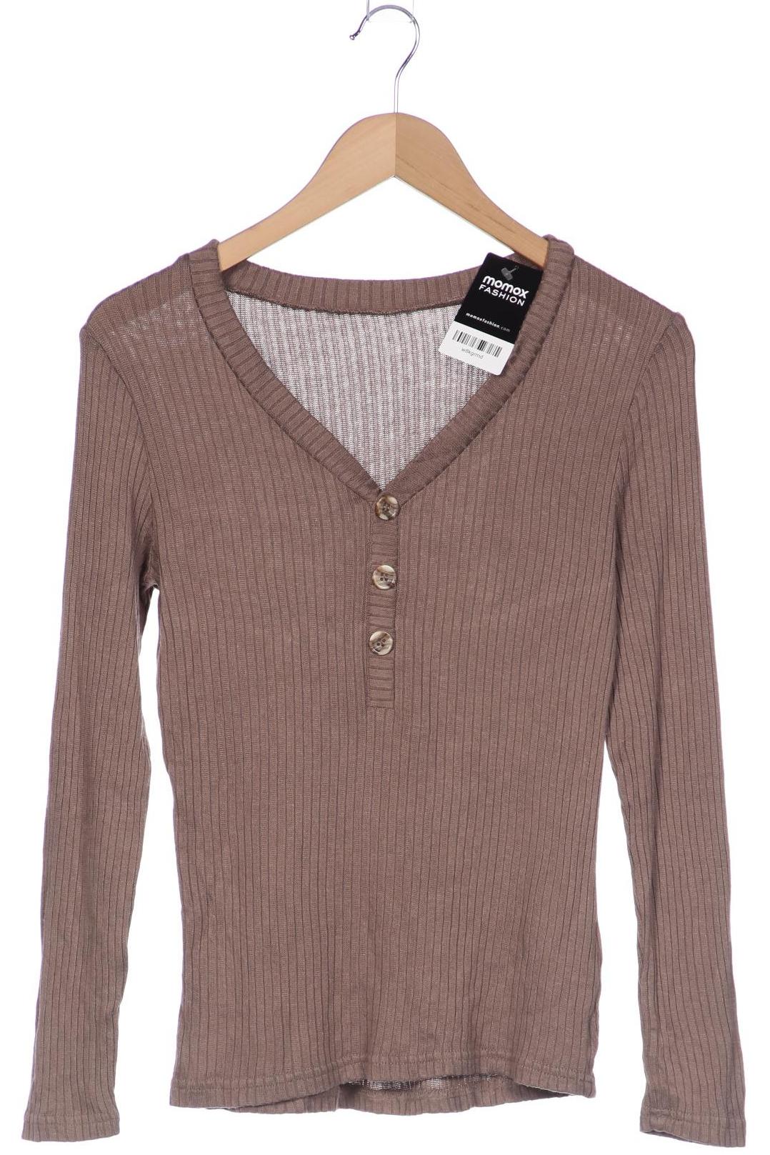 

Lascana Damen Langarmshirt, braun, Gr. 36