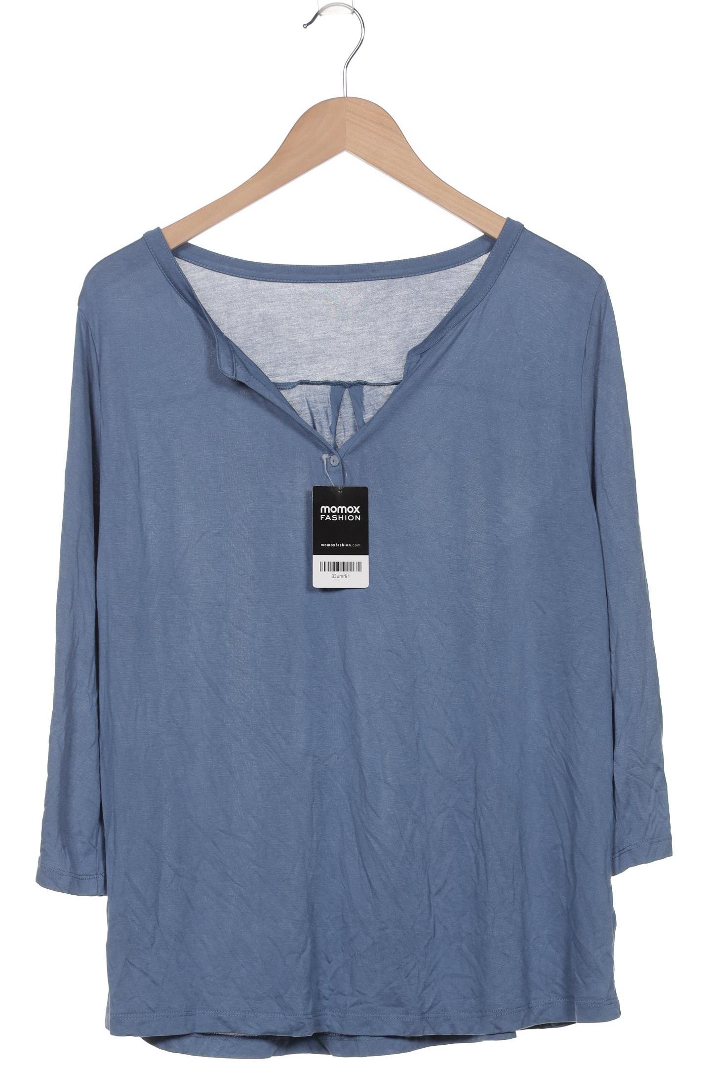 

Lascana Damen Langarmshirt, blau, Gr. 48