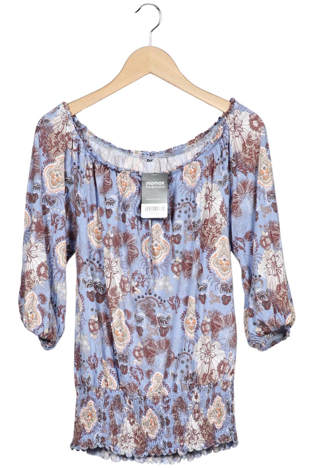 

Lascana Damen Langarmshirt, blau, Gr. 36