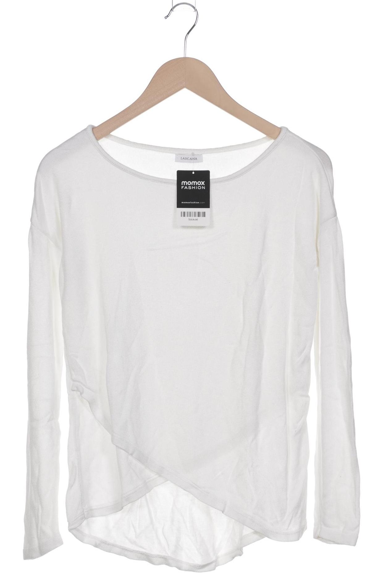 

Lascana Damen Pullover, weiß, Gr. 36
