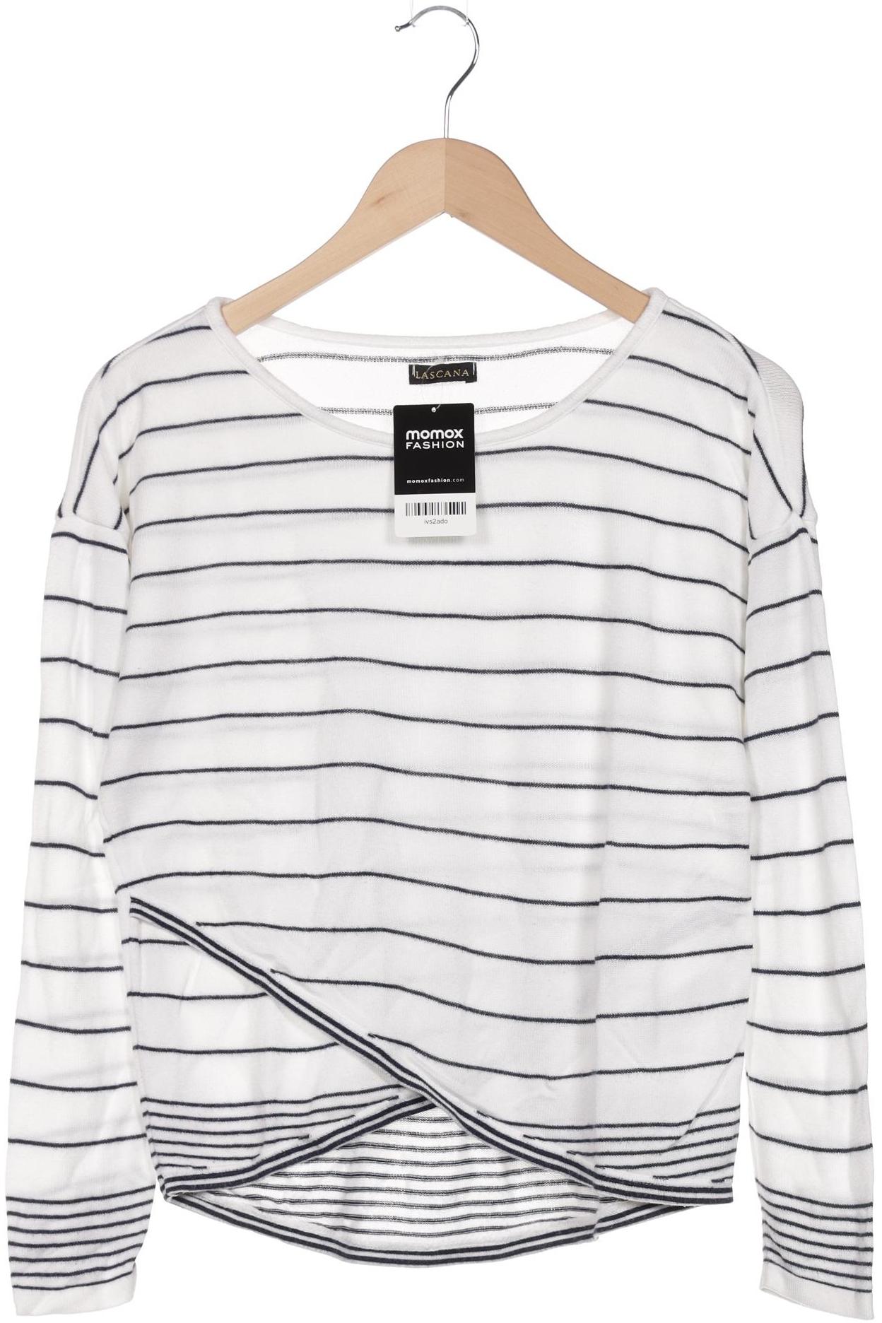

Lascana Damen Pullover, weiß, Gr. 36