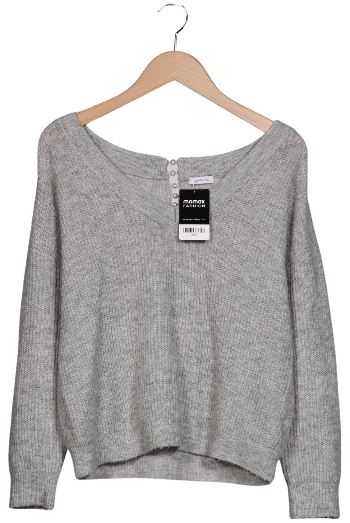 

Lascana Damen Pullover, grau, Gr. 36