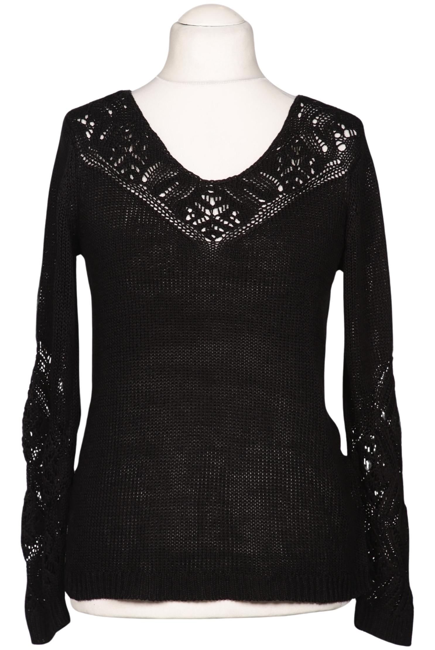 

Lascana Damen Pullover, schwarz, Gr. 40