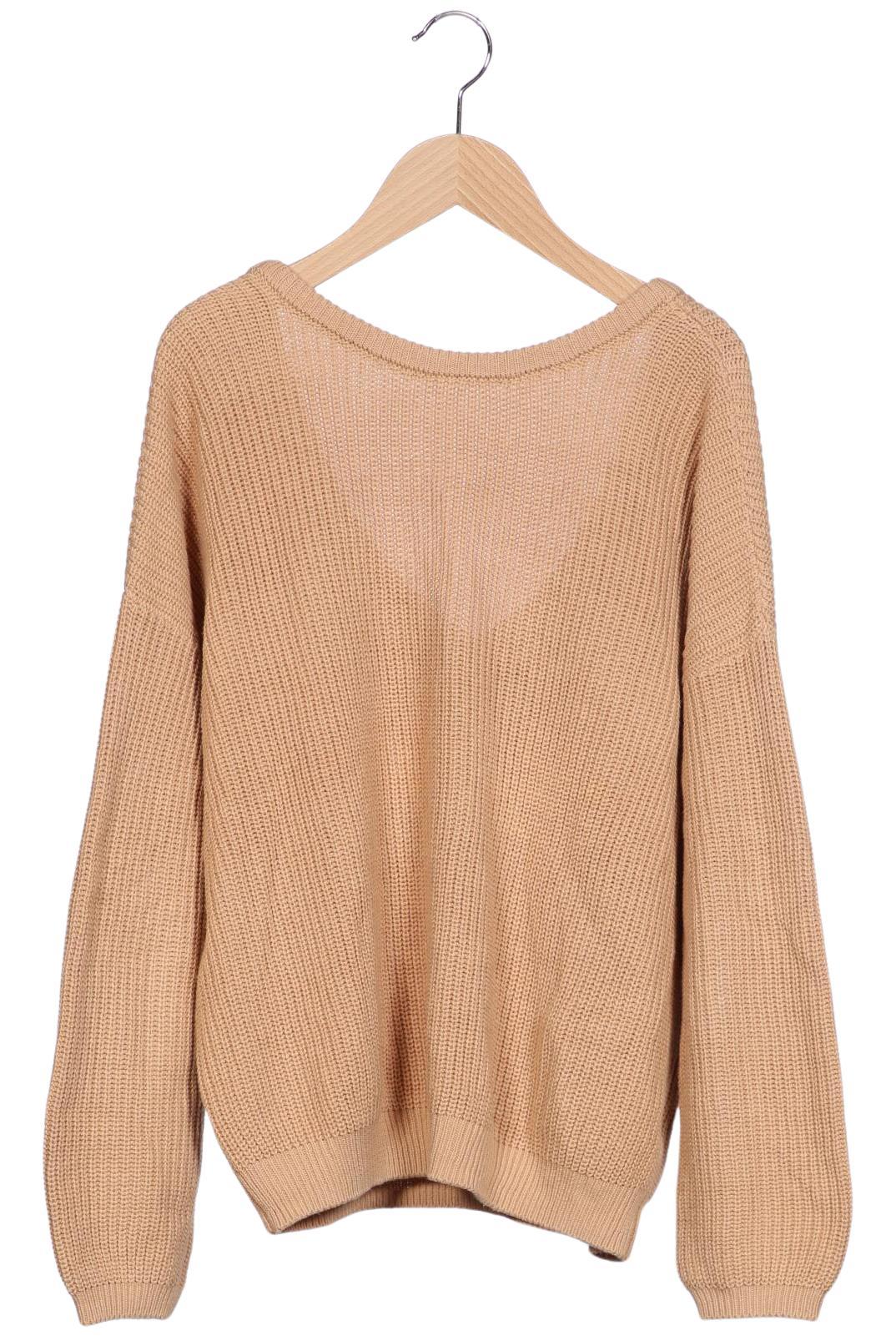 

Lascana Damen Pullover, beige, Gr. 40