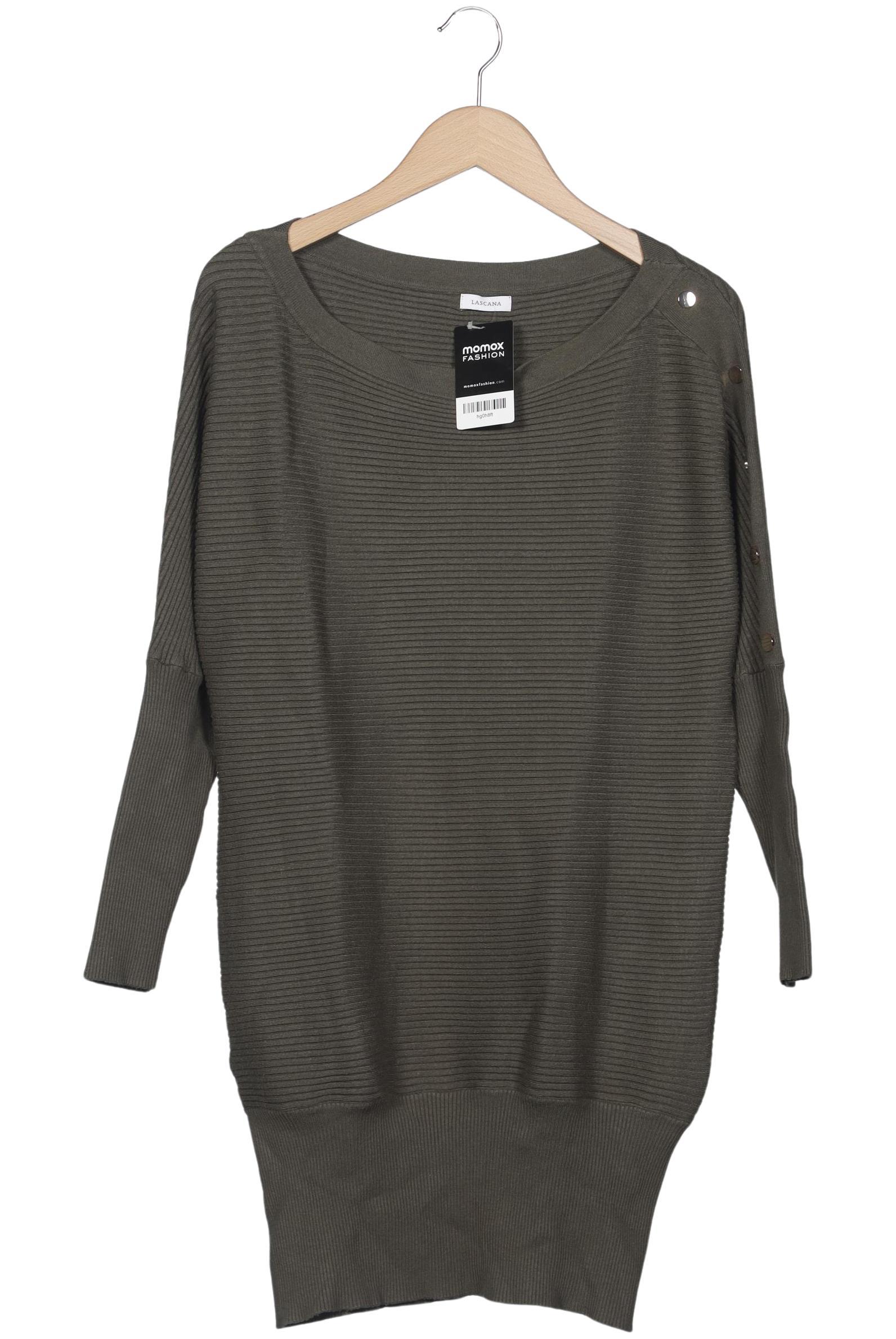 

Lascana Damen Pullover, grün, Gr. 40
