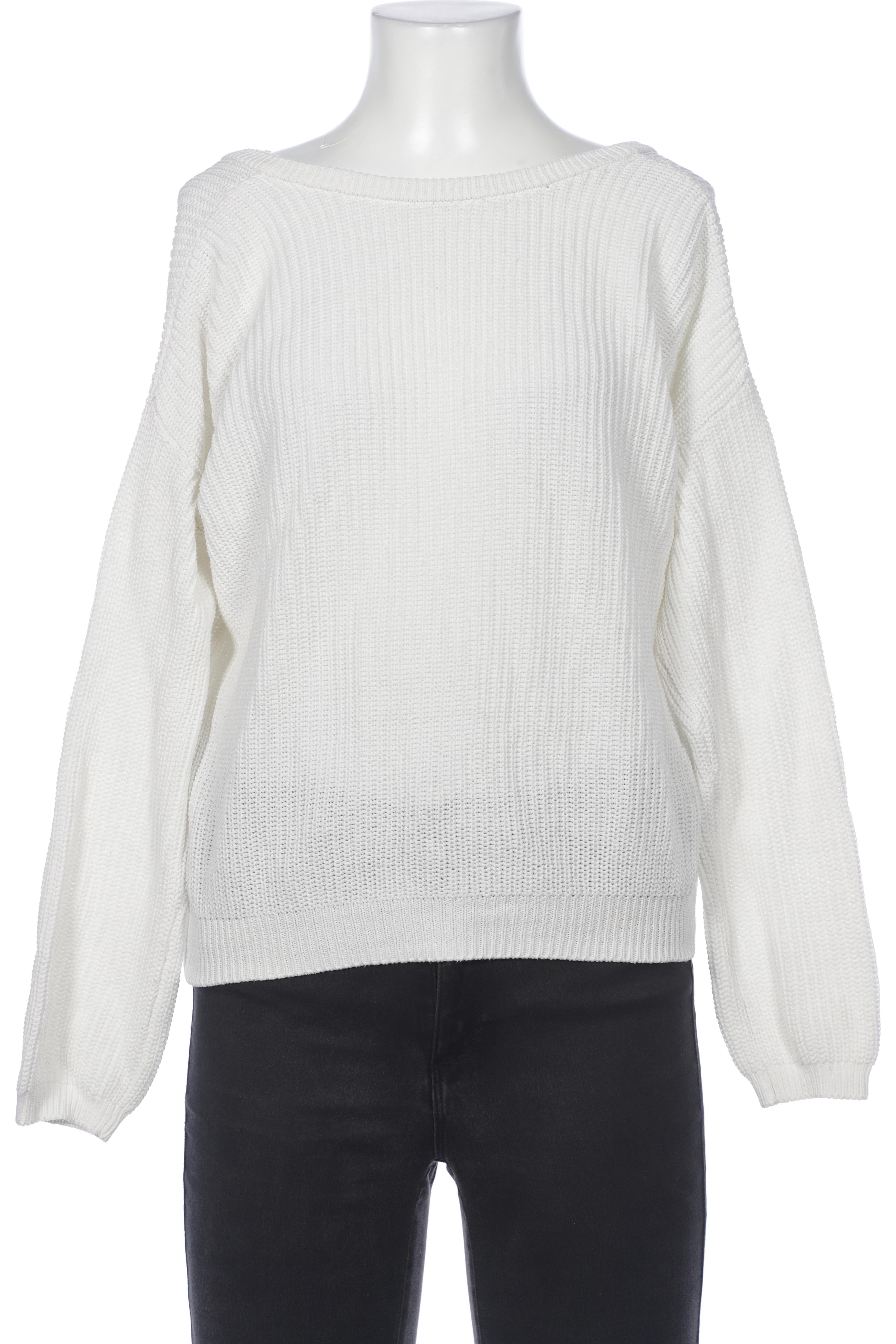 

Lascana Damen Pullover, weiß, Gr. 32