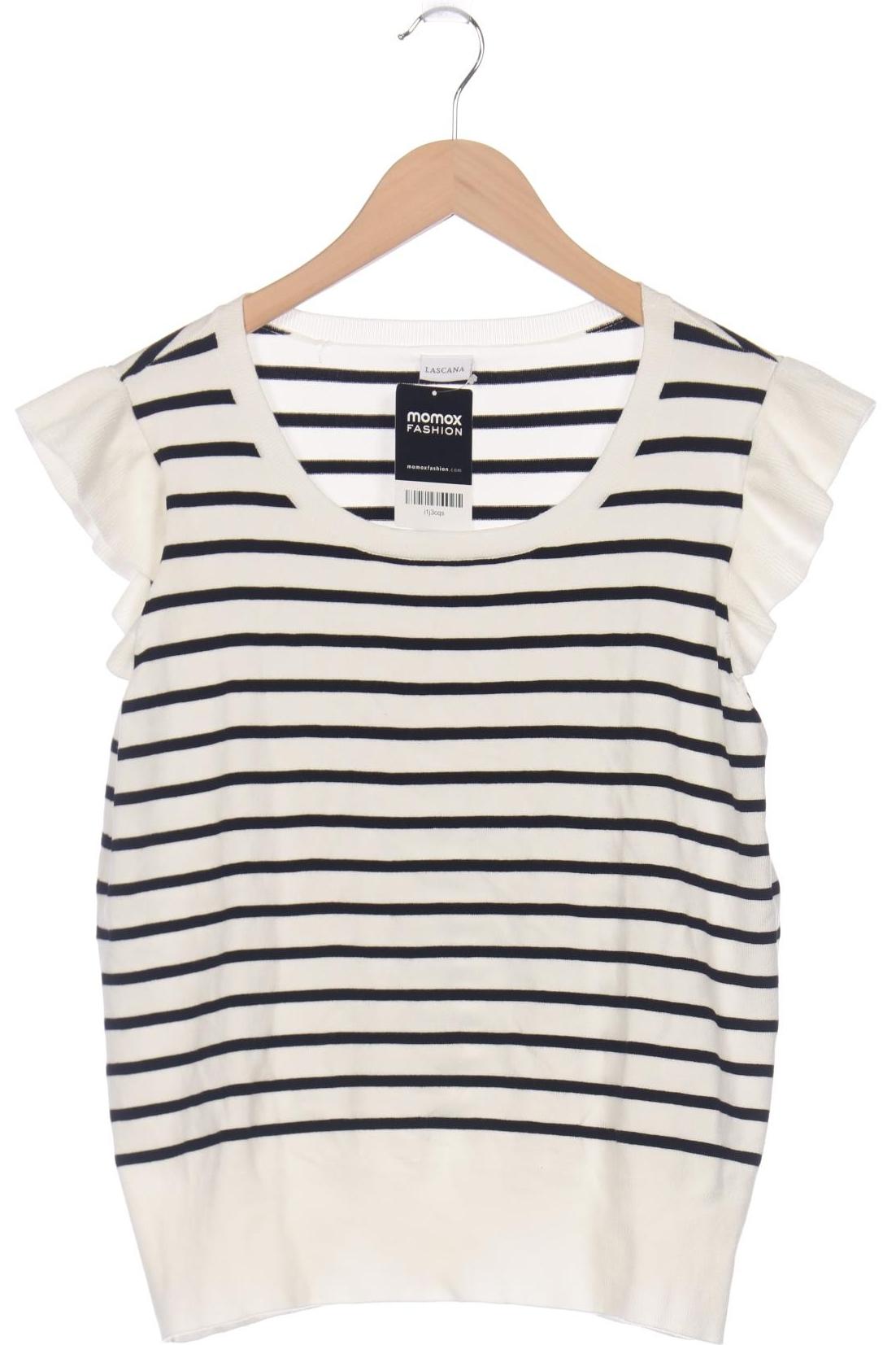 

Lascana Damen Pullover, weiß, Gr. 40